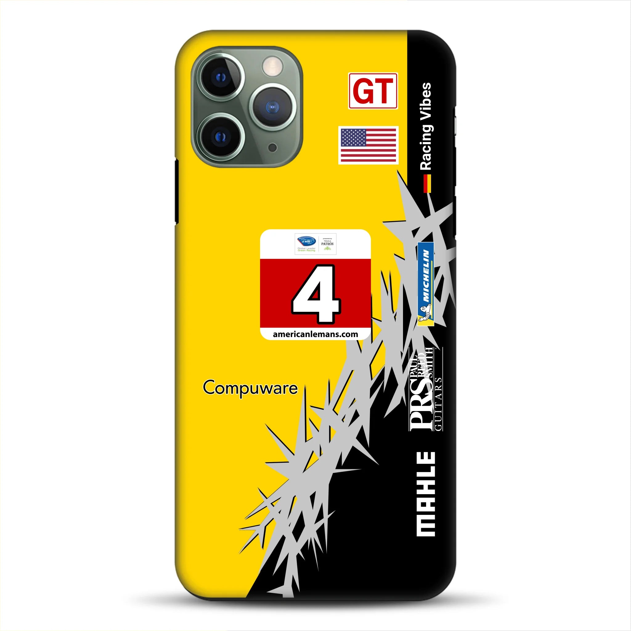 Corvette C6R 2010 ALMS Livery - Custodia premium personalizzata per iPhone