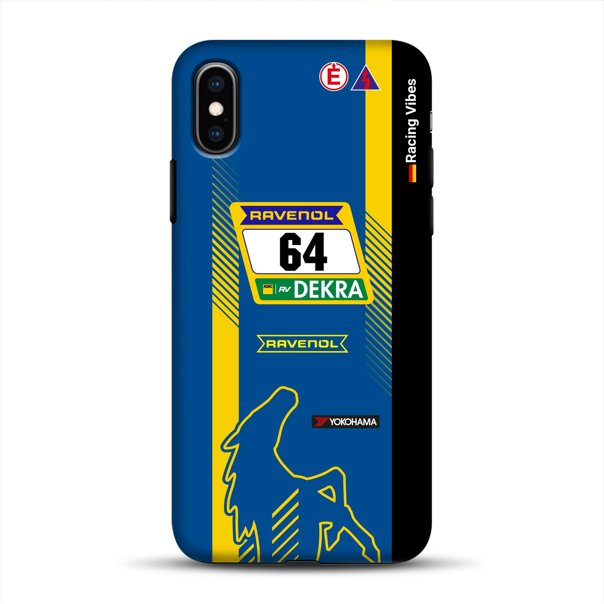 Mustang GT3 DTM & 24h Nürburgring Livery - Custom Premium Case for iPhone