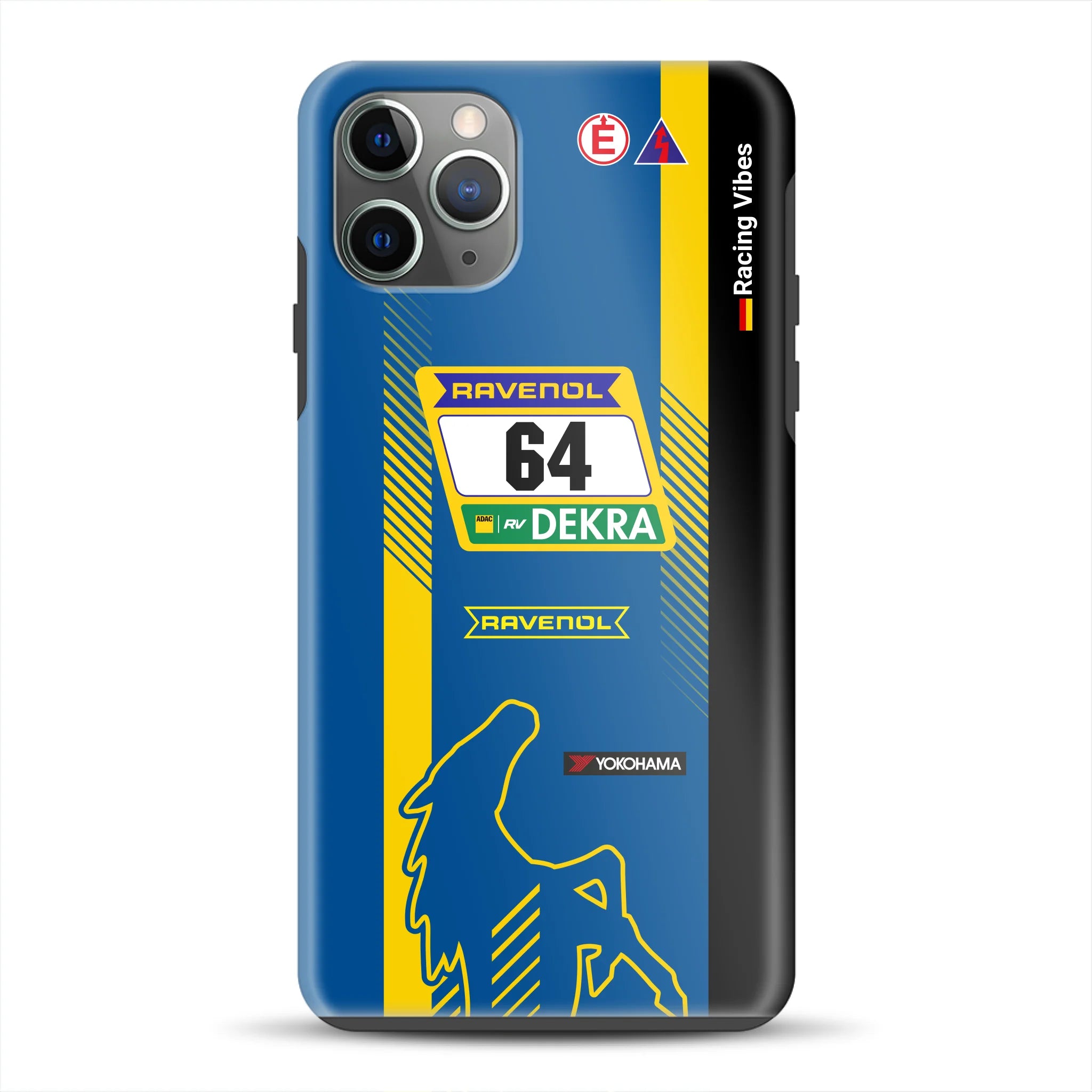 Mustang GT3 DTM & 24h Nürburgring Livery - Custodia premium personalizzata per iPhone