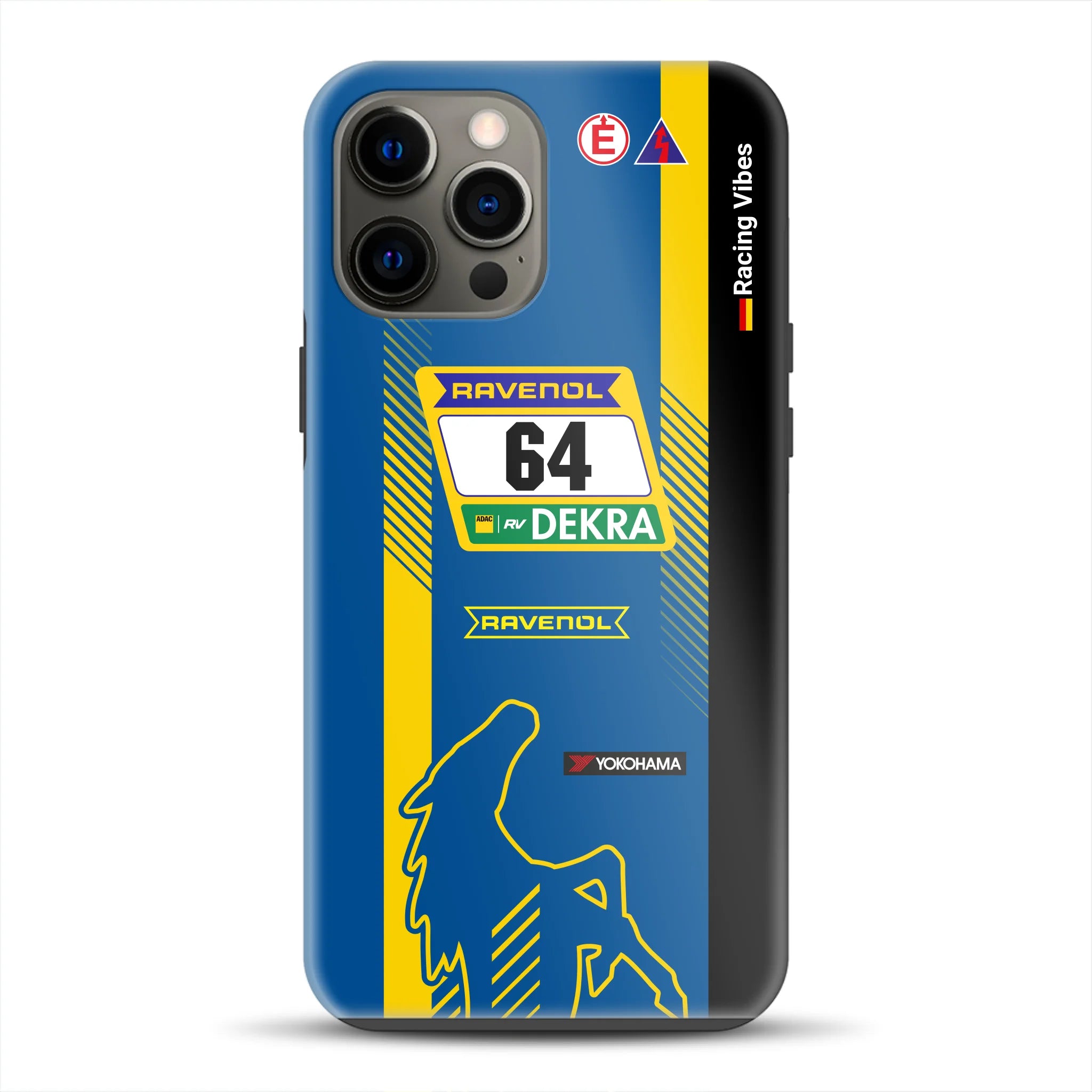 Mustang GT3 DTM & 24h Nürburgring Livery - Custodia premium personalizzata per iPhone