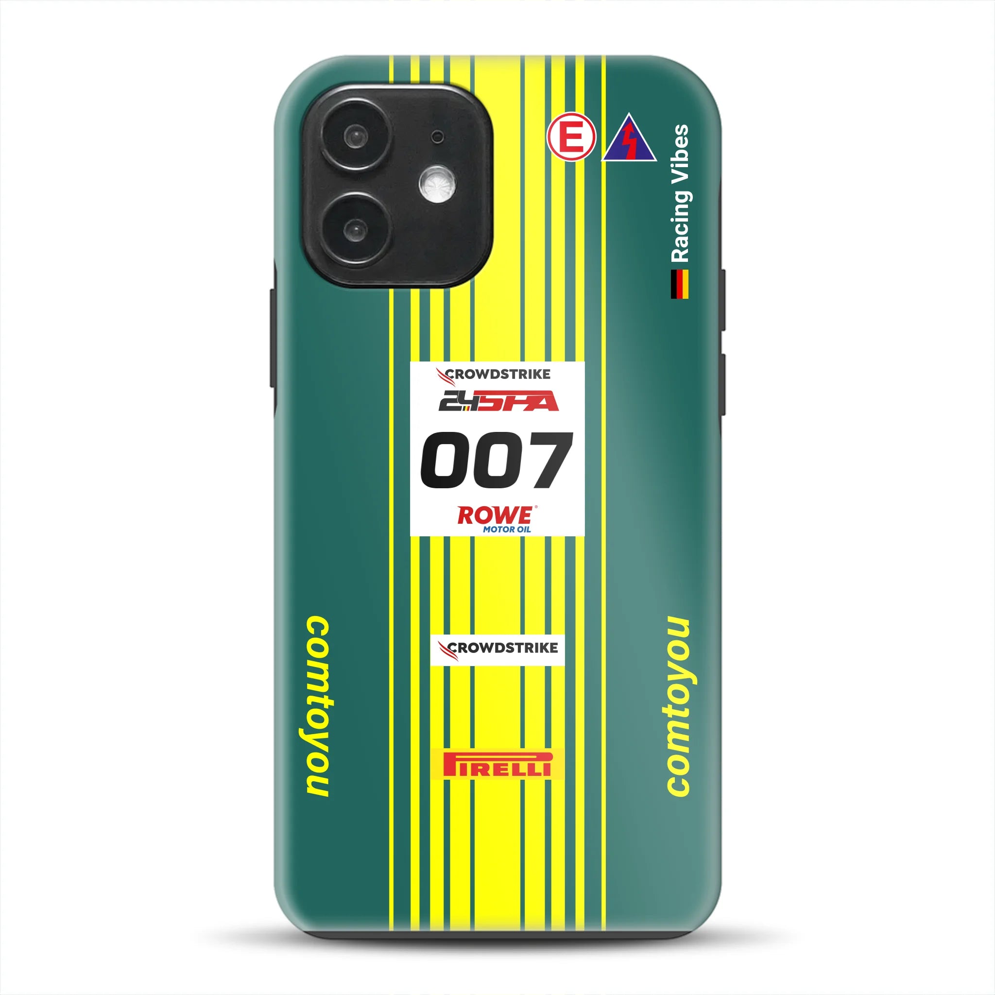 Vantage AMR GT3 Evo #007 Livery - Personnalisé Premium Case pour iPhone