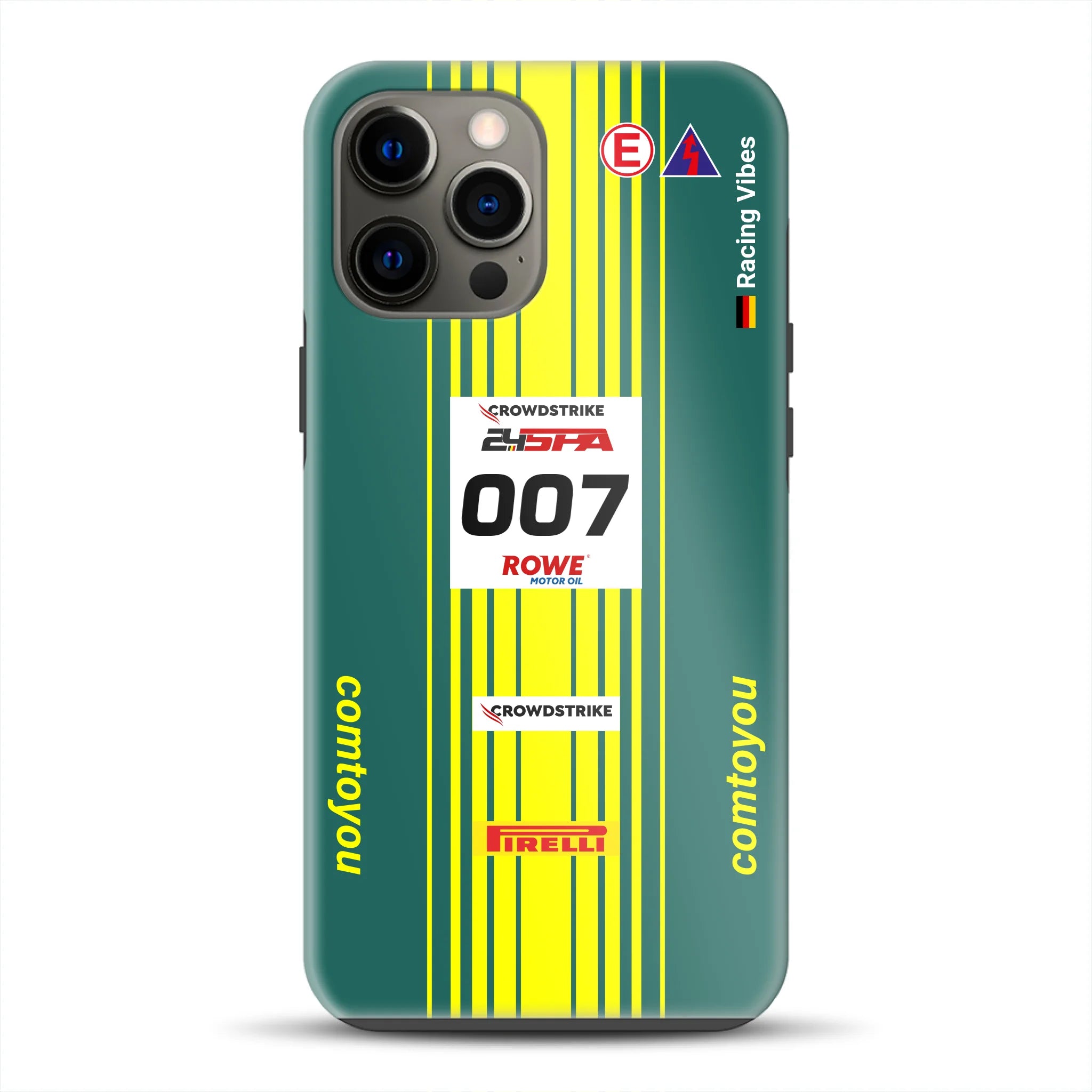 Vantage AMR GT3 Evo #007 Livery - Personnalisé Premium Case pour iPhone