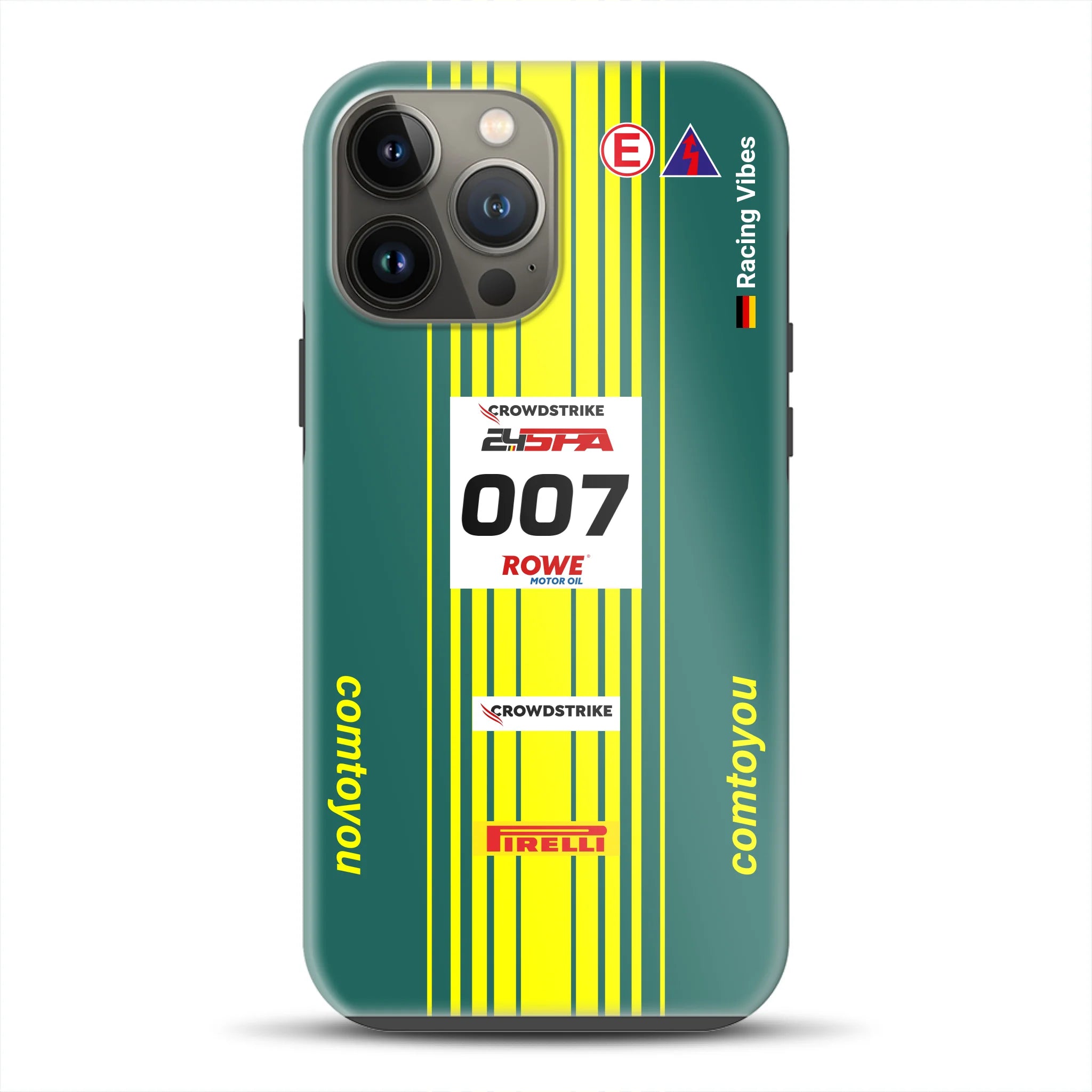 Vantage AMR GT3 Evo #007 Livery - Personnalisé Premium Case pour iPhone