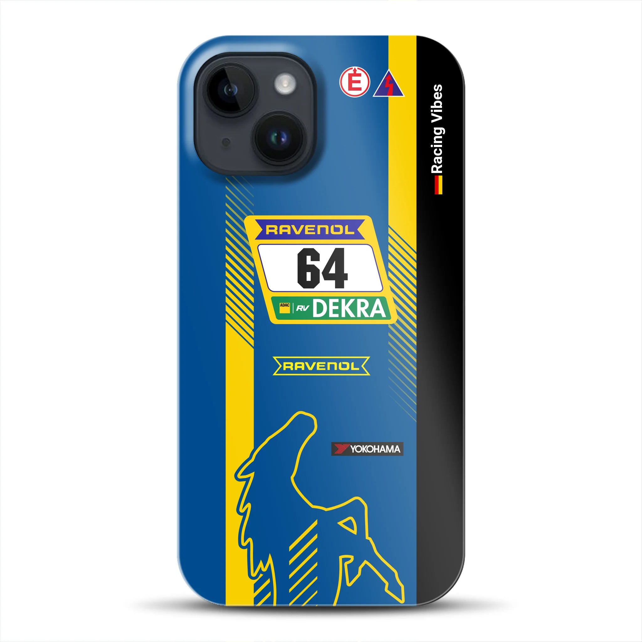 Mustang GT3 DTM & 24h Nürburgring Livery - Custodia premium personalizzata per iPhone