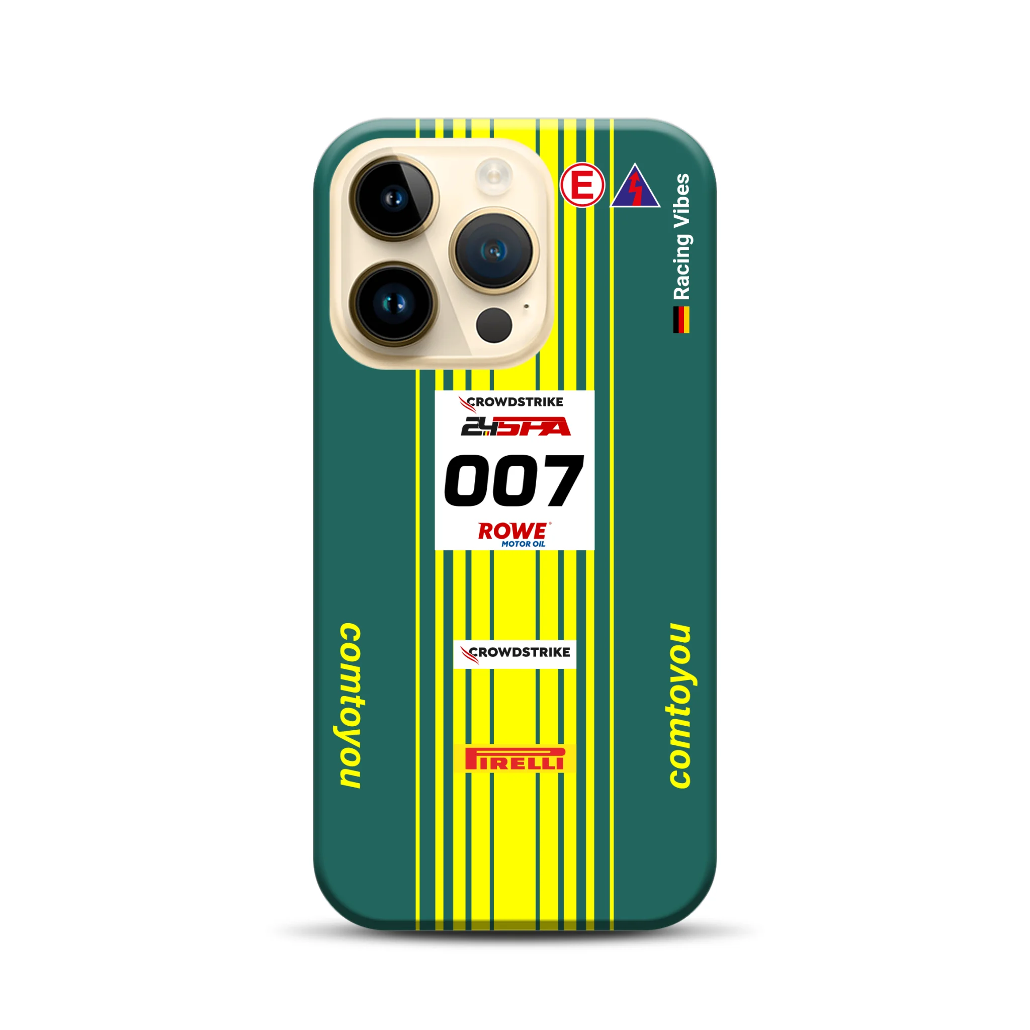Vantage AMR GT3 Evo #007 Livery - Personnalisé Premium Case pour iPhone