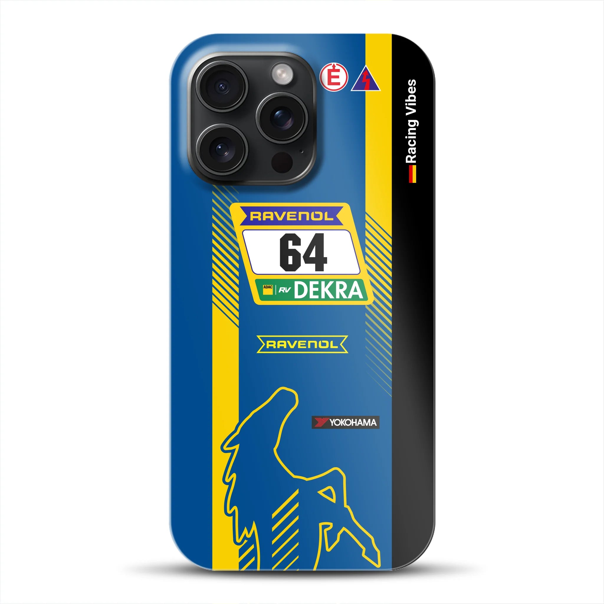 Mustang GT3 DTM & 24h Nürburgring Livery - Custodia premium personalizzata per iPhone