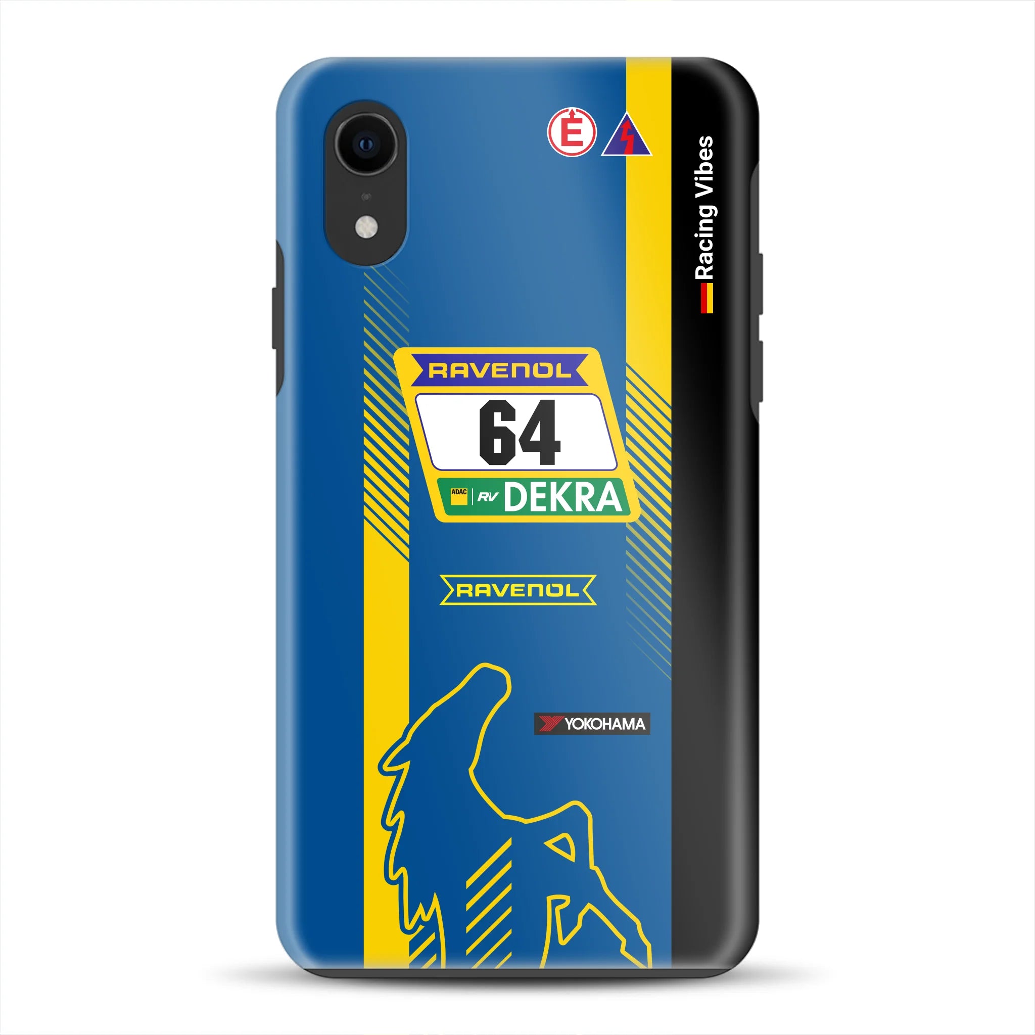 Mustang GT3 DTM & 24h Nürburgring Livery - Custodia premium personalizzata per iPhone
