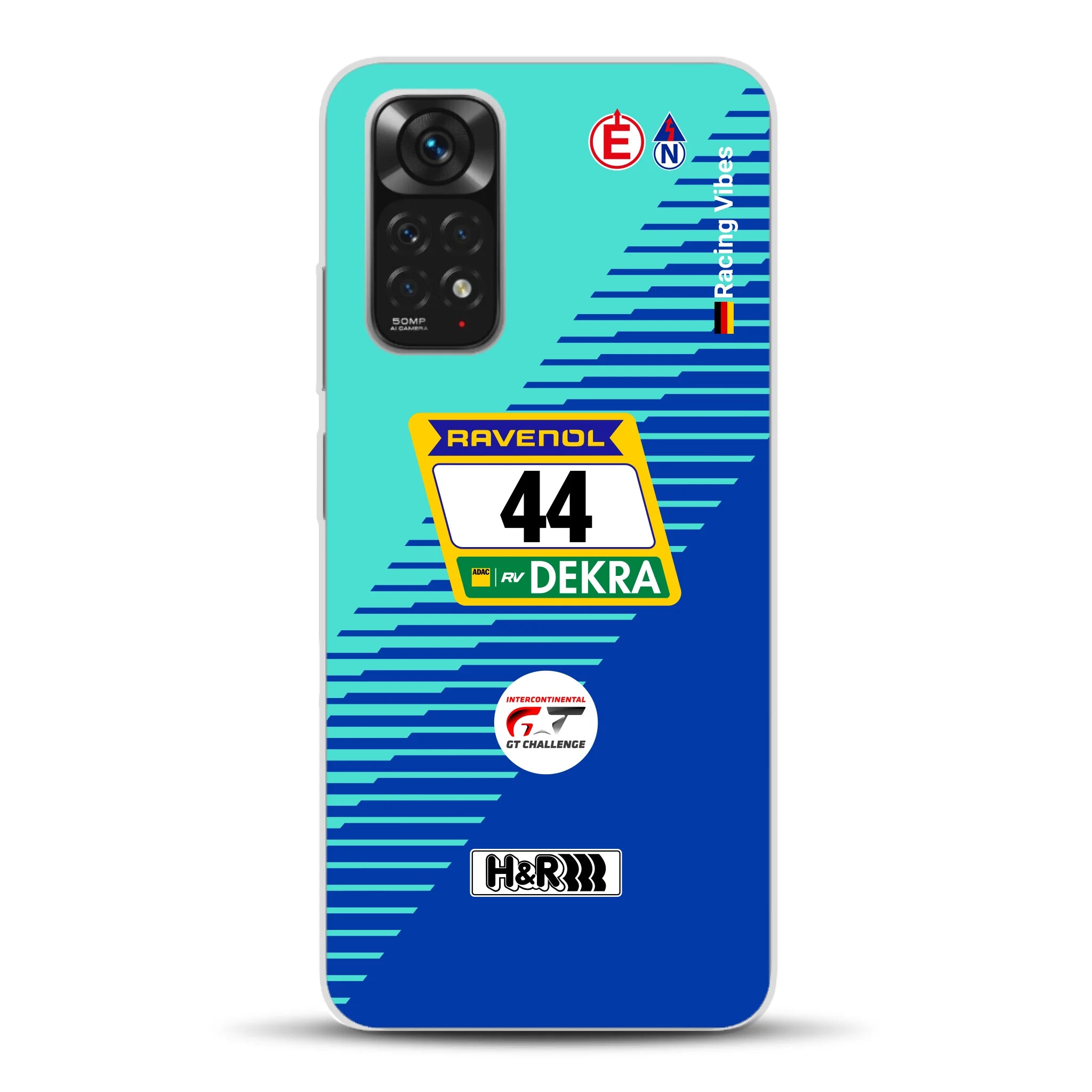 Porsche 911 GT3 R #44 24h Nürburgring Livery - Housse de téléphone portable personnalisée pour Xiaomi