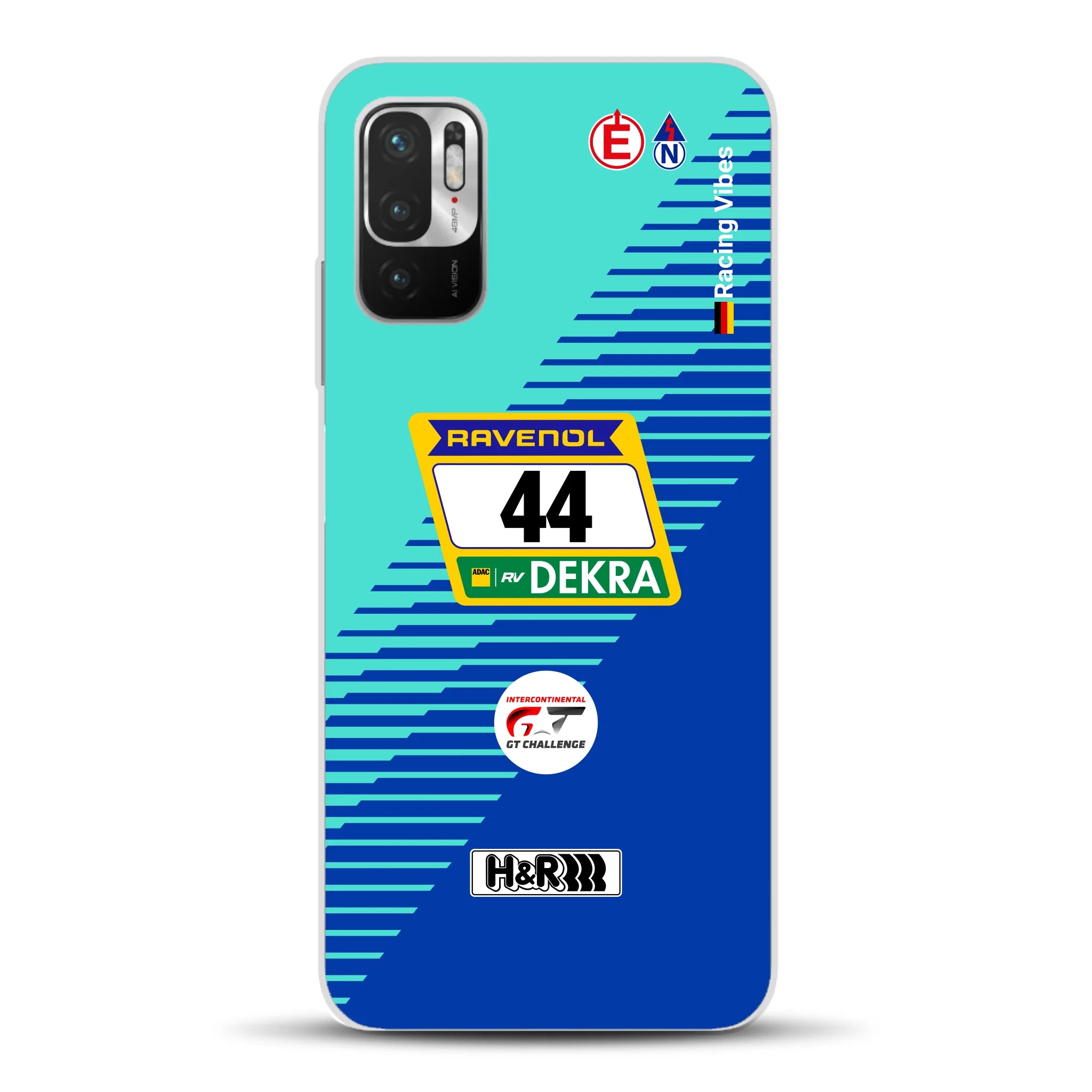Porsche 911 GT3 R #44 24h Nürburgring Livery - Housse de téléphone portable personnalisée pour Xiaomi