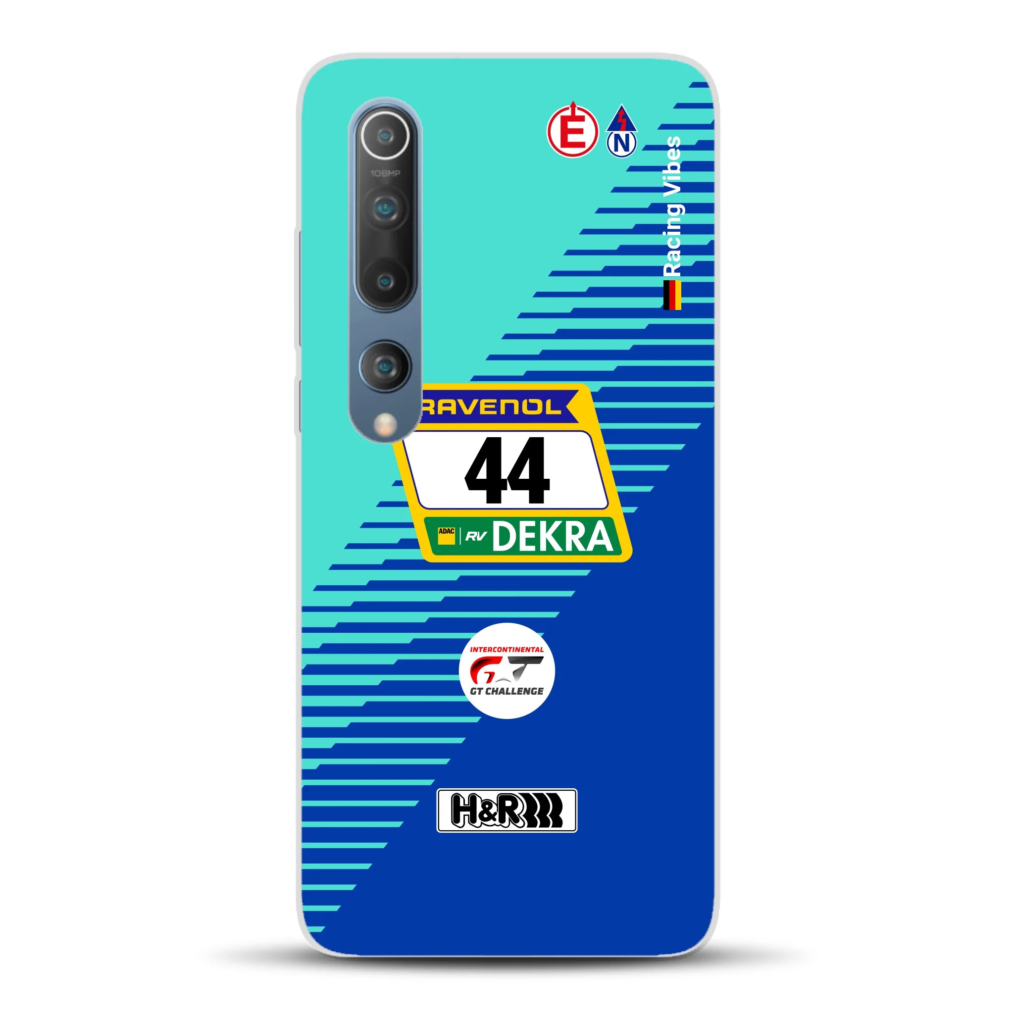 Porsche 911 GT3 R #44 24h Nürburgring Livery - Housse de téléphone portable personnalisée pour Xiaomi