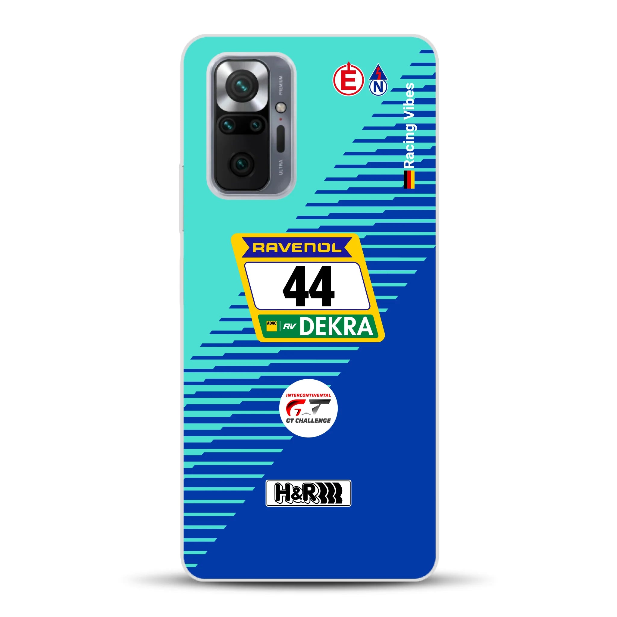 Porsche 911 GT3 R #44 24h Nürburgring Livery - Housse de téléphone portable personnalisée pour Xiaomi