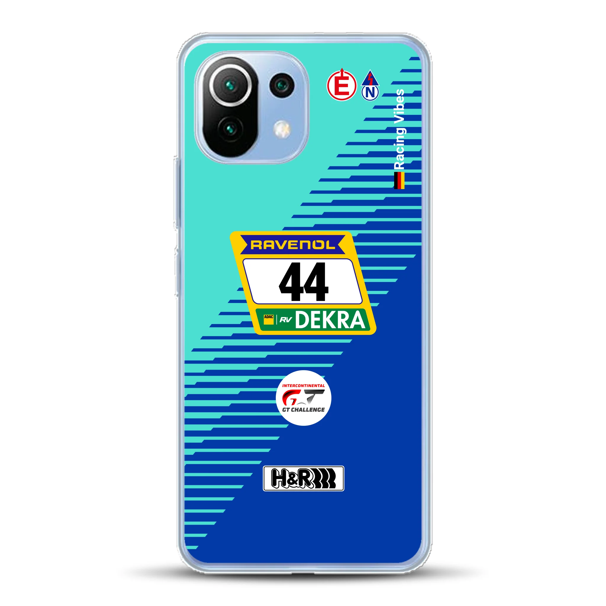 Porsche 911 GT3 R #44 24h Nürburgring Livery - Housse de téléphone portable personnalisée pour Xiaomi