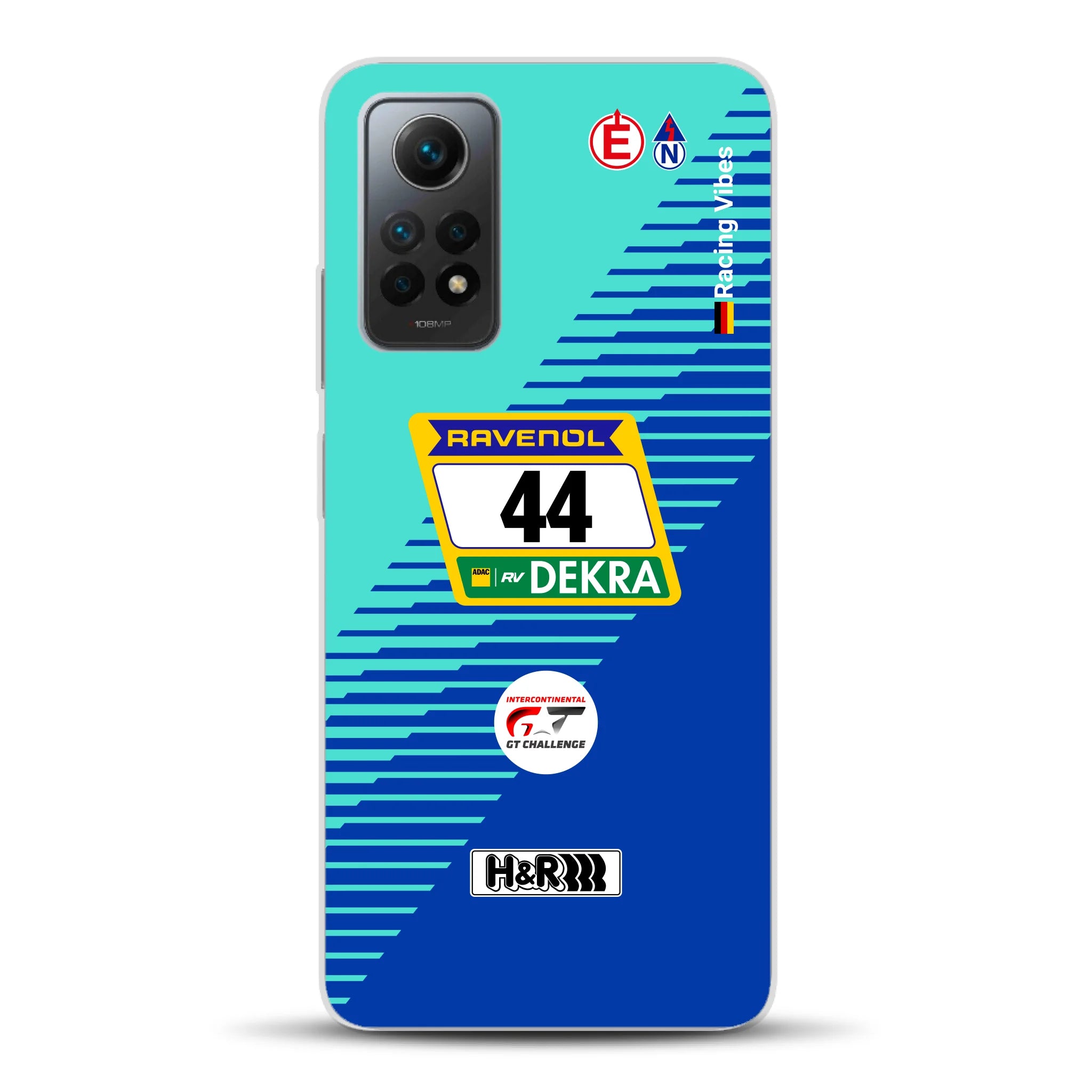 Porsche 911 GT3 R #44 24h Nürburgring Livery - Housse de téléphone portable personnalisée pour Xiaomi