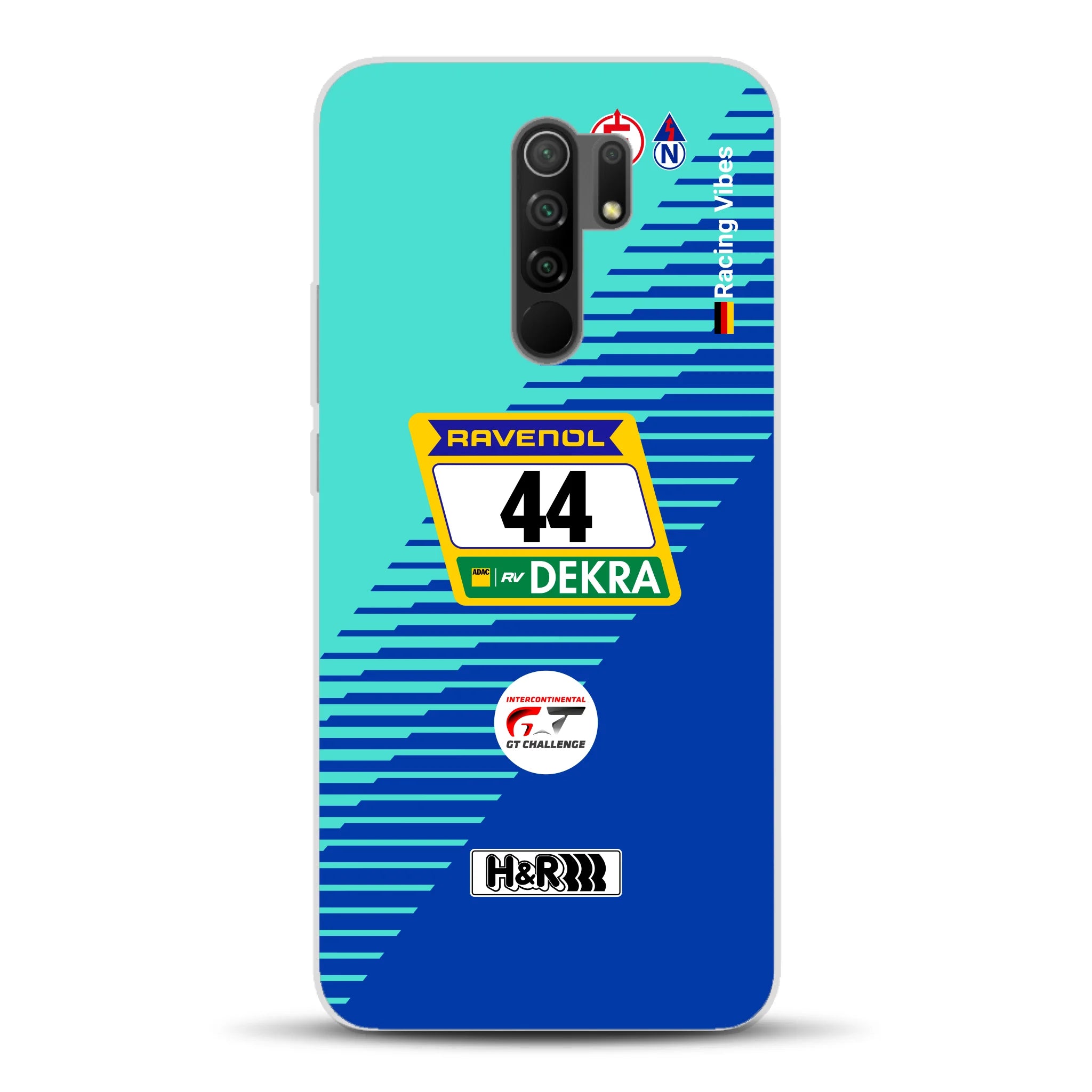 Porsche 911 GT3 R #44 24h Nürburgring Livery - Housse de téléphone portable personnalisée pour Xiaomi