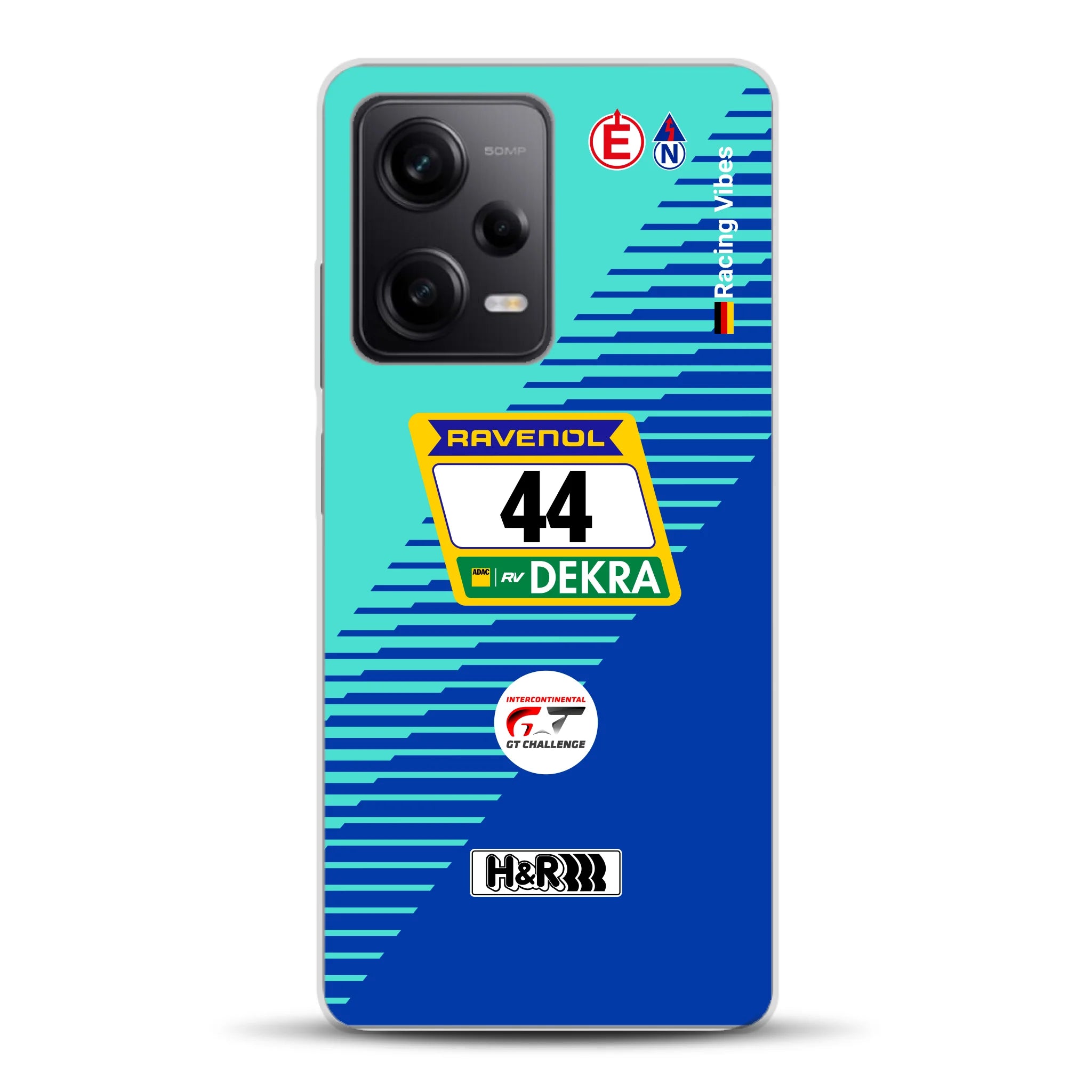 Porsche 911 GT3 R #44 24h Nürburgring Livery - Housse de téléphone portable personnalisée pour Xiaomi