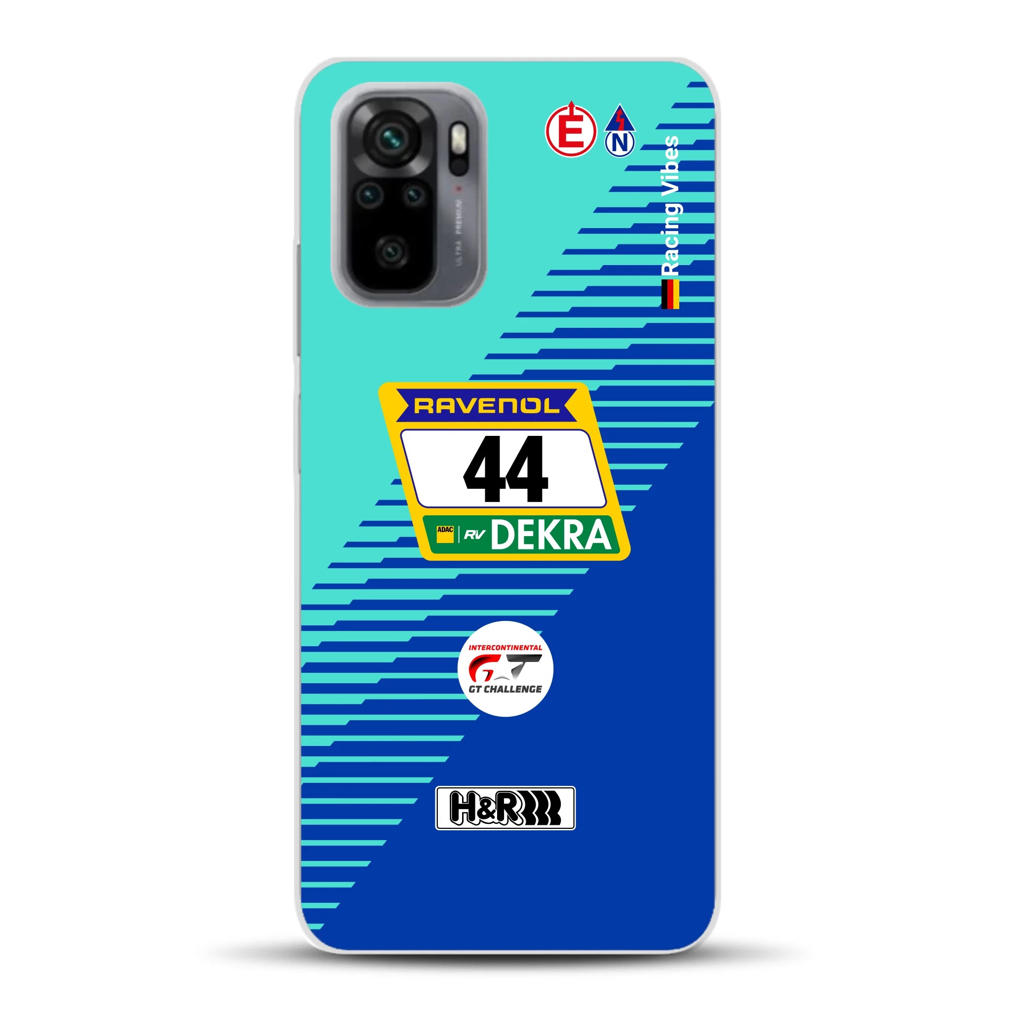 Porsche 911 GT3 R #44 24h Nürburgring Livery - Housse de téléphone portable personnalisée pour Xiaomi