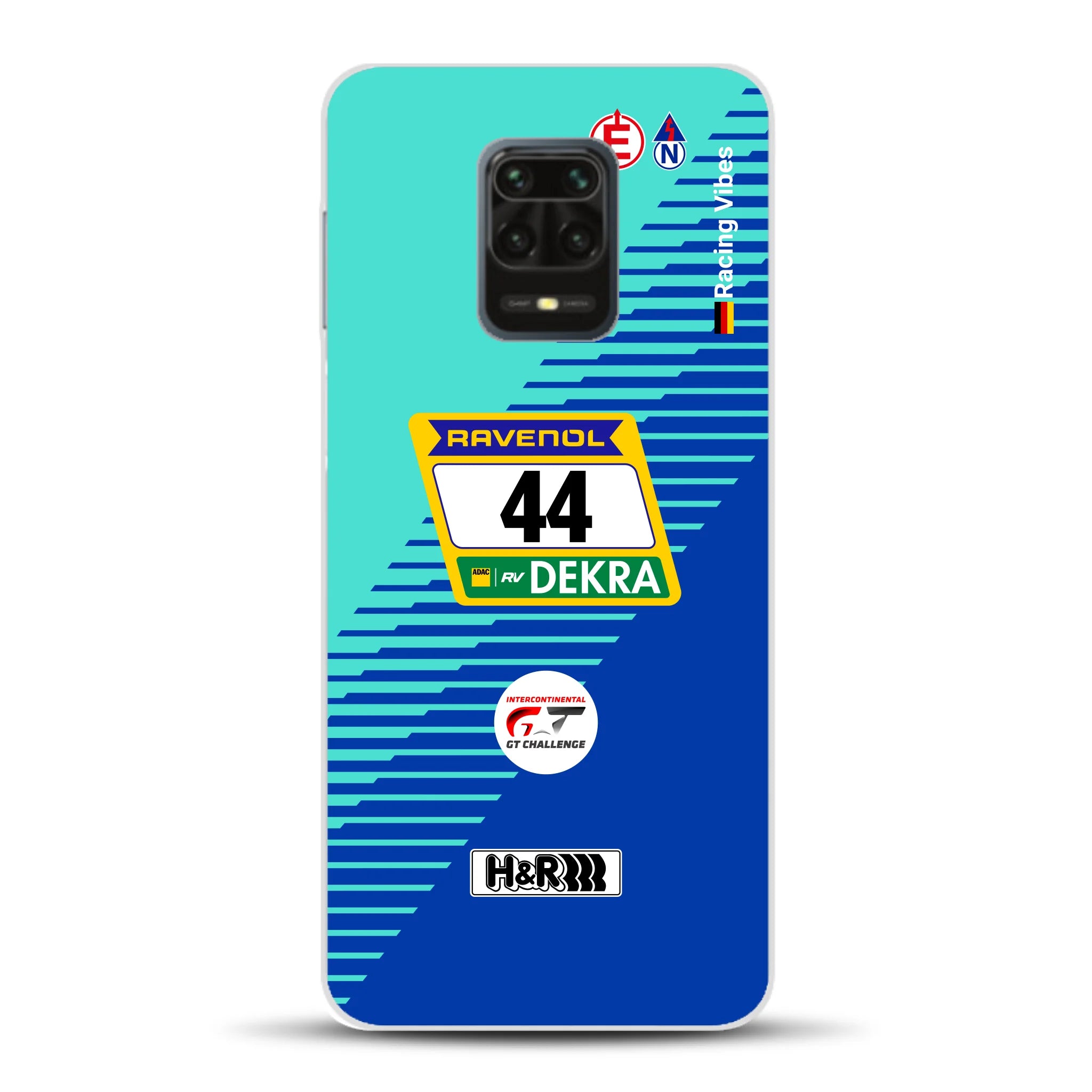 Porsche 911 GT3 R #44 24h Nürburgring Livery - Housse de téléphone portable personnalisée pour Xiaomi