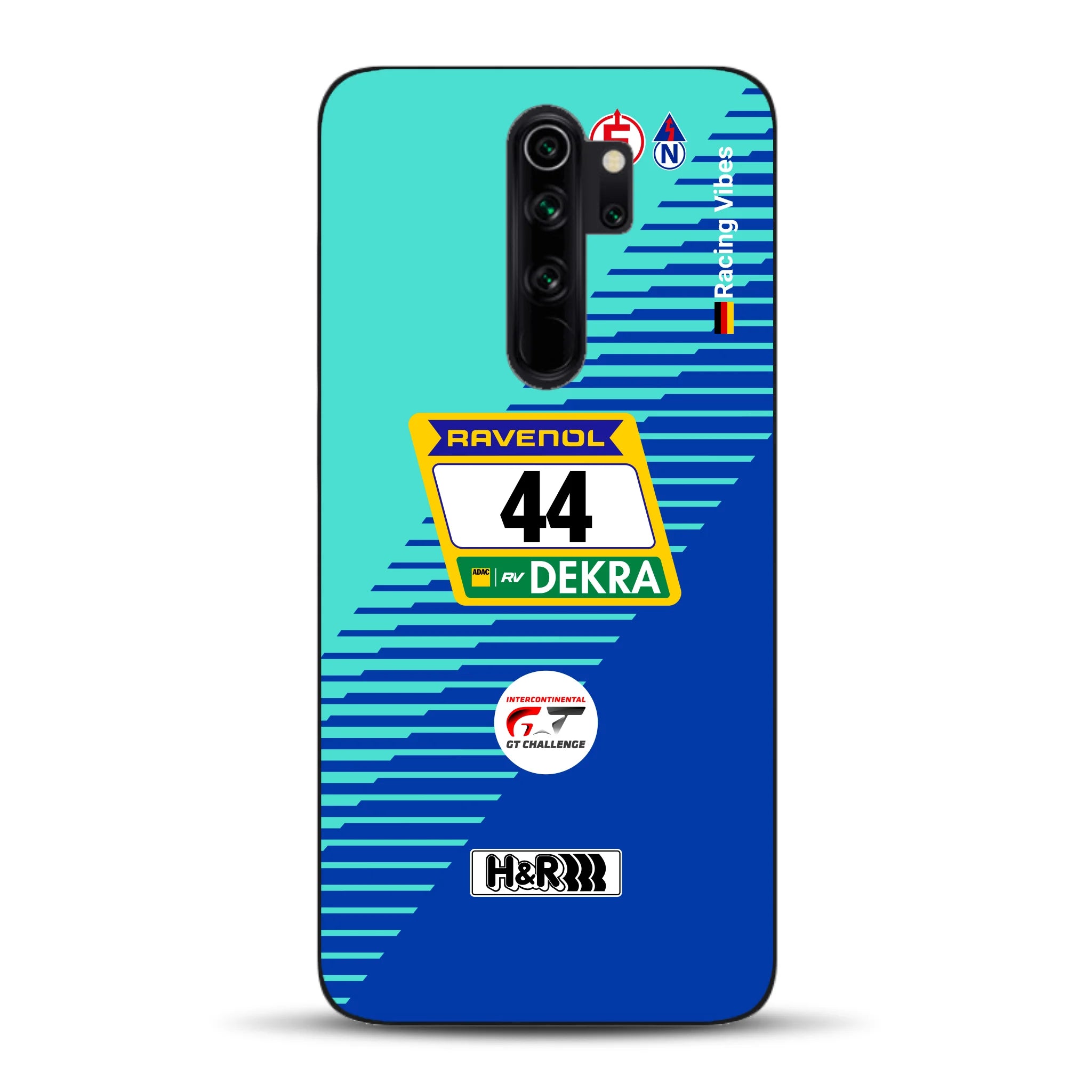 Porsche 911 GT3 R #44 24h Nürburgring Livery - Housse de téléphone portable personnalisée pour Xiaomi