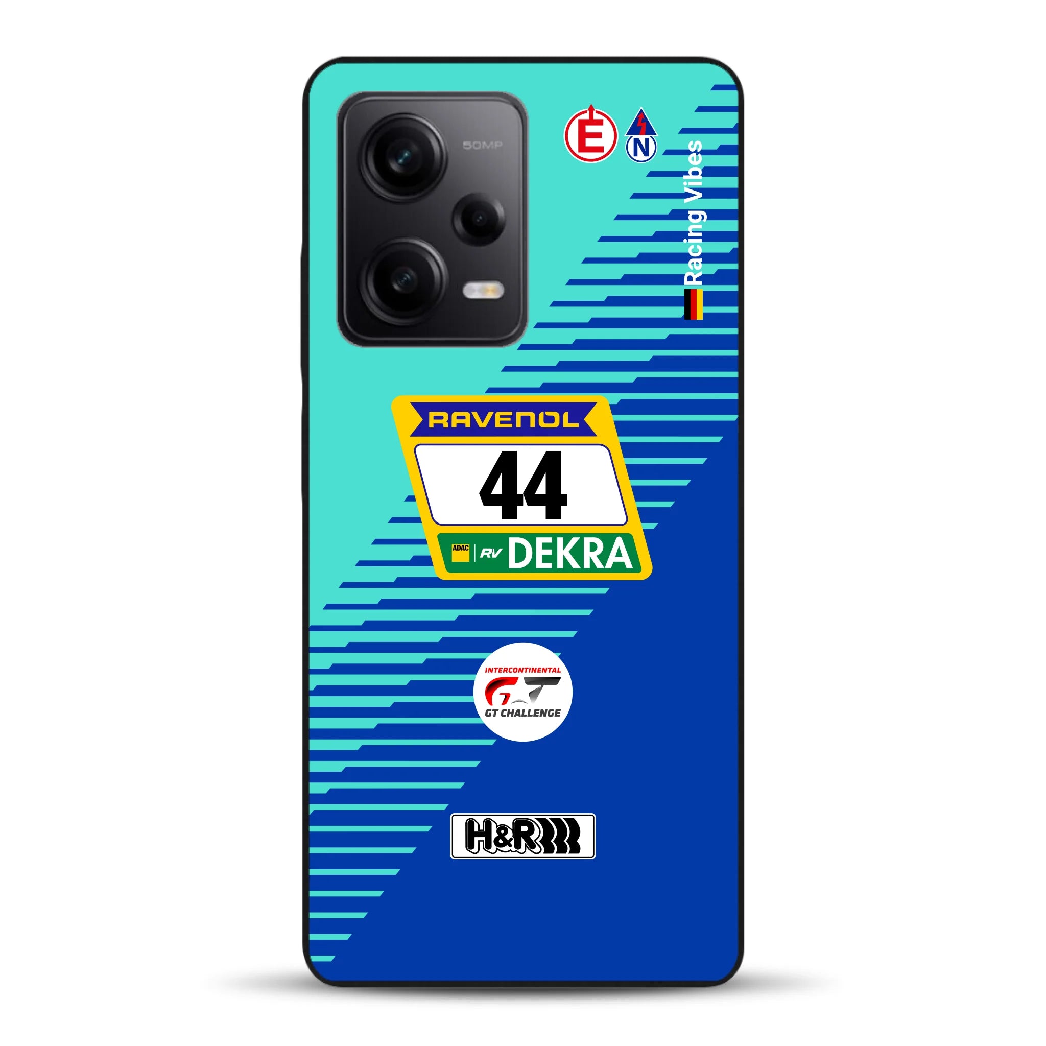 Porsche 911 GT3 R #44 24h Nürburgring Livery - Housse de téléphone portable personnalisée pour Xiaomi