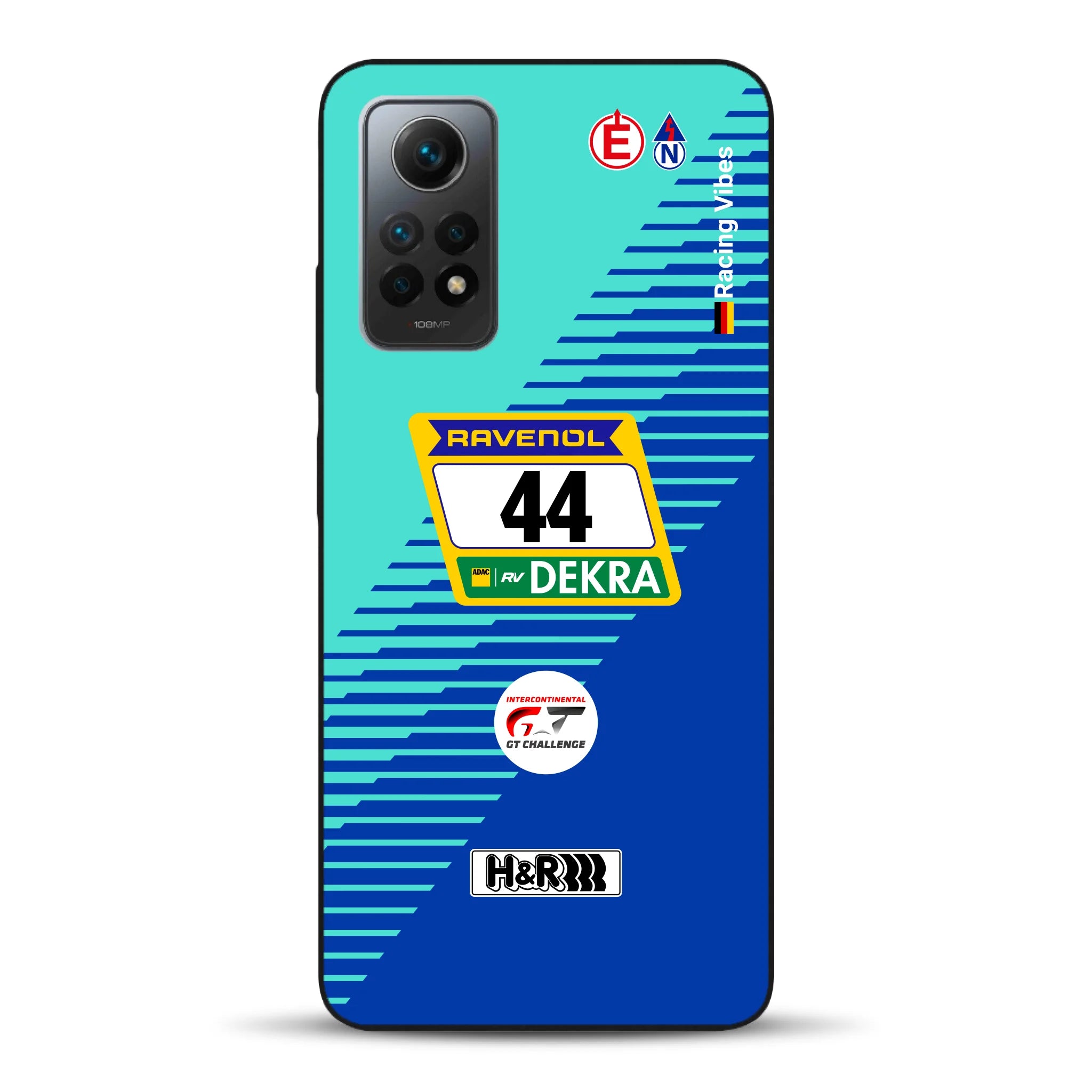 Porsche 911 GT3 R #44 24h Nürburgring Livery - Housse de téléphone portable personnalisée pour Xiaomi