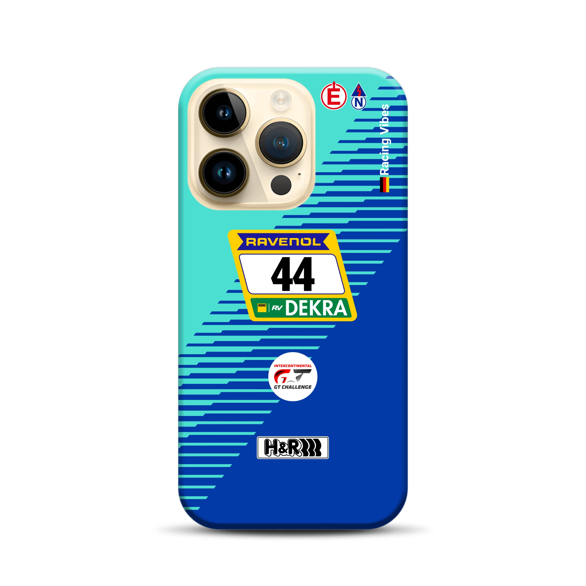 Porsche 911 GT3 R #44 24h Nürburgring Livery - Custodia premium personalizzata per iPhone