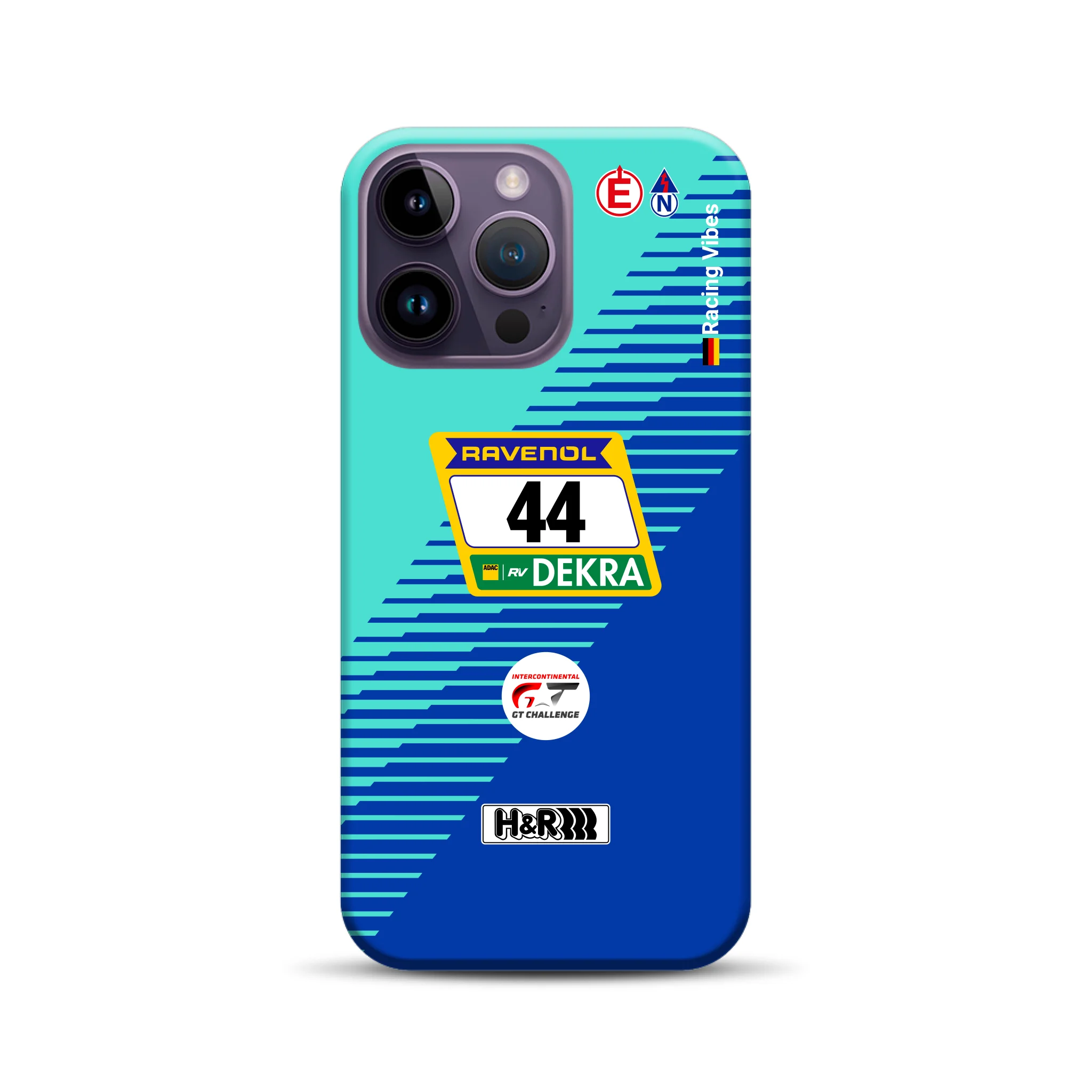 Porsche 911 GT3 R #44 24h Nürburgring Livery - Custodia premium personalizzata per iPhone