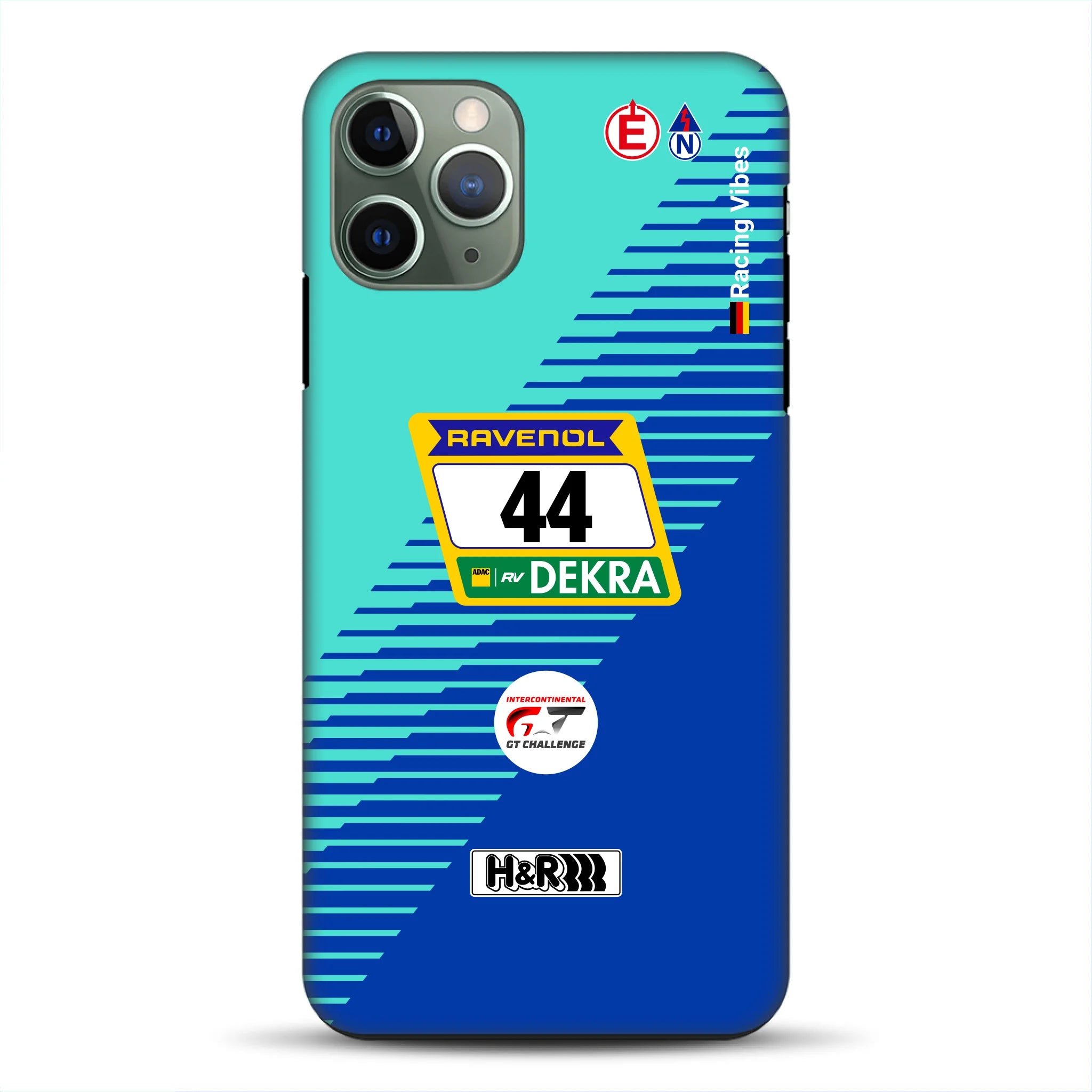 Porsche 911 GT3 R #44 24h Nürburgring Livery - Custodia premium personalizzata per iPhone