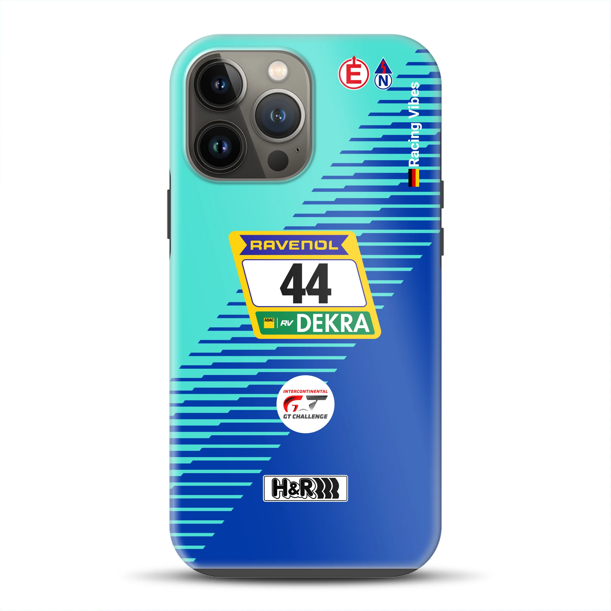 Porsche 911 GT3 R #44 24h Nürburgring Livery - Custodia premium personalizzata per iPhone