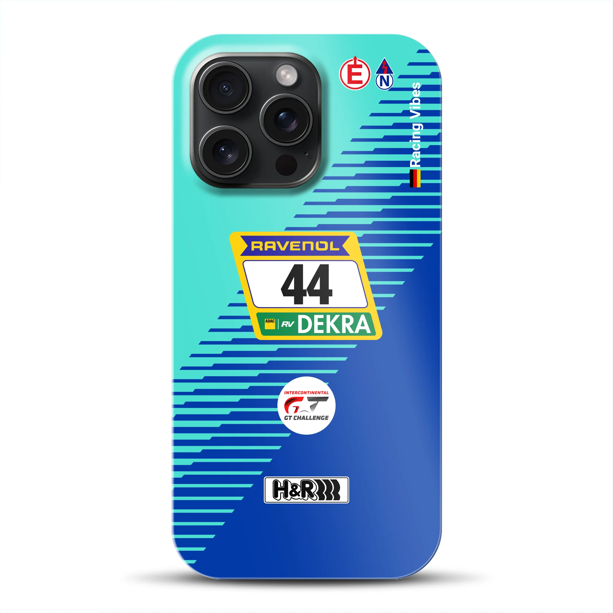 Porsche 911 GT3 R #44 24h Nürburgring Livery - Custodia premium personalizzata per iPhone