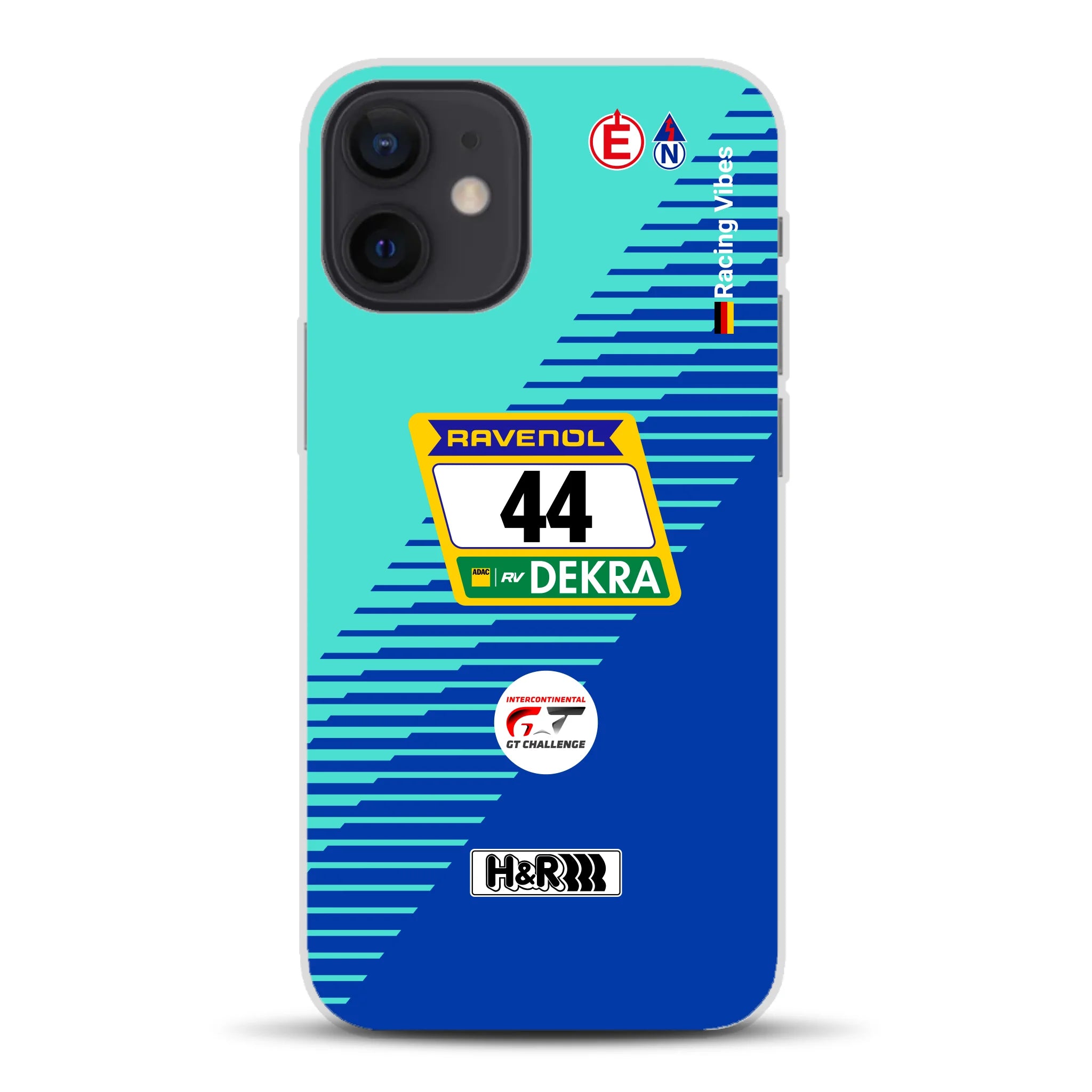 Porsche 911 GT3 R #44 24h Nürburgring Livery - Custodia per cellulare personalizzata per iPhone