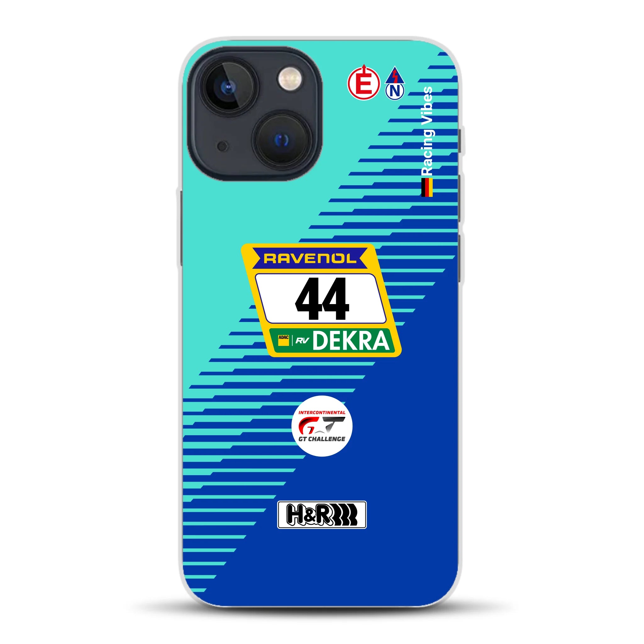 Porsche 911 GT3 R #44 24h Nürburgring Livery - Custodia per cellulare personalizzata per iPhone