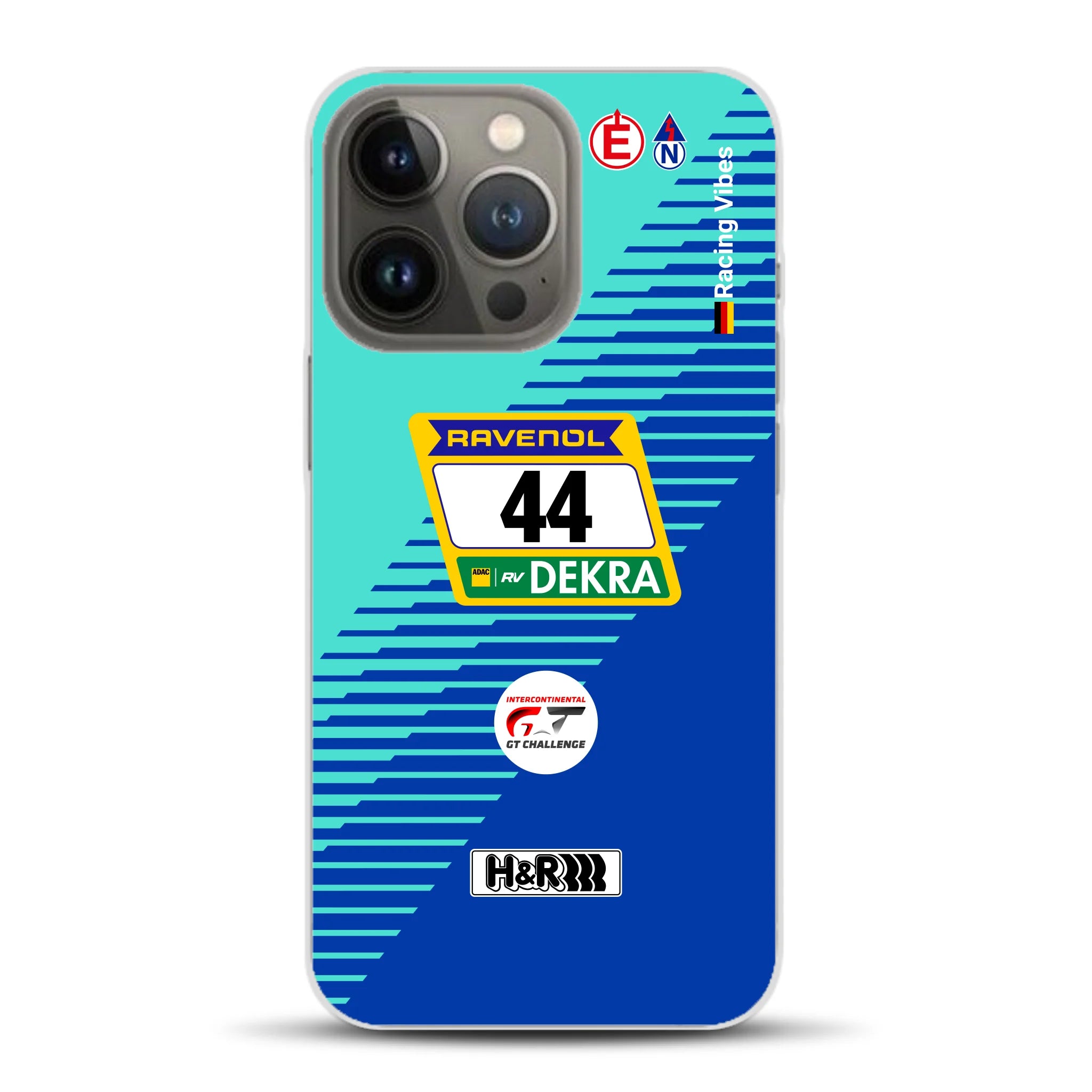 Porsche 911 GT3 R #44 24h Nürburgring Livery - Custodia per cellulare personalizzata per iPhone