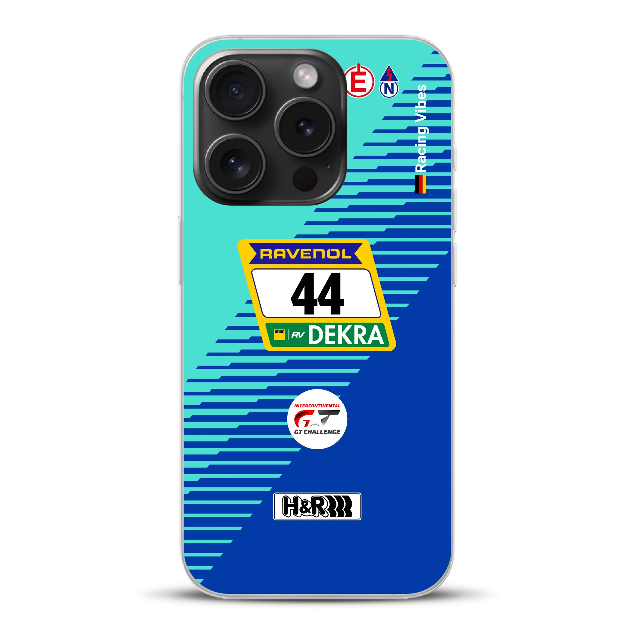 Porsche 911 GT3 R #44 24h Nürburgring Livery - Custodia per cellulare personalizzata per iPhone