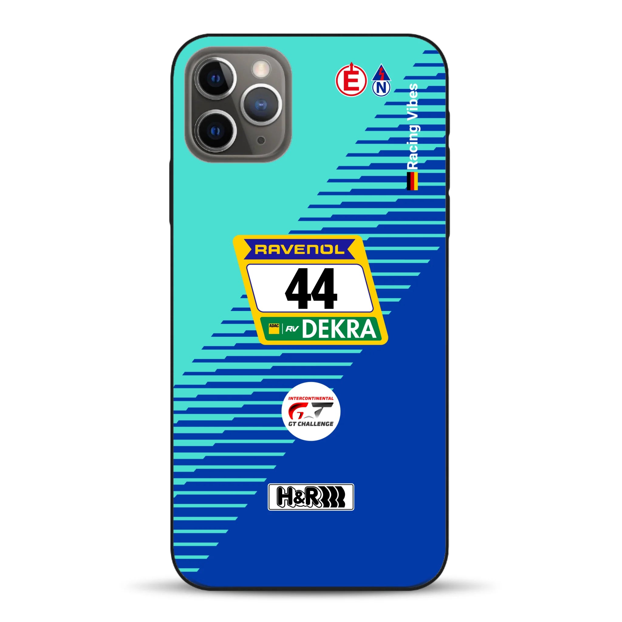 Porsche 911 GT3 R #44 24h Nürburgring Livery - Custodia per cellulare personalizzata per iPhone