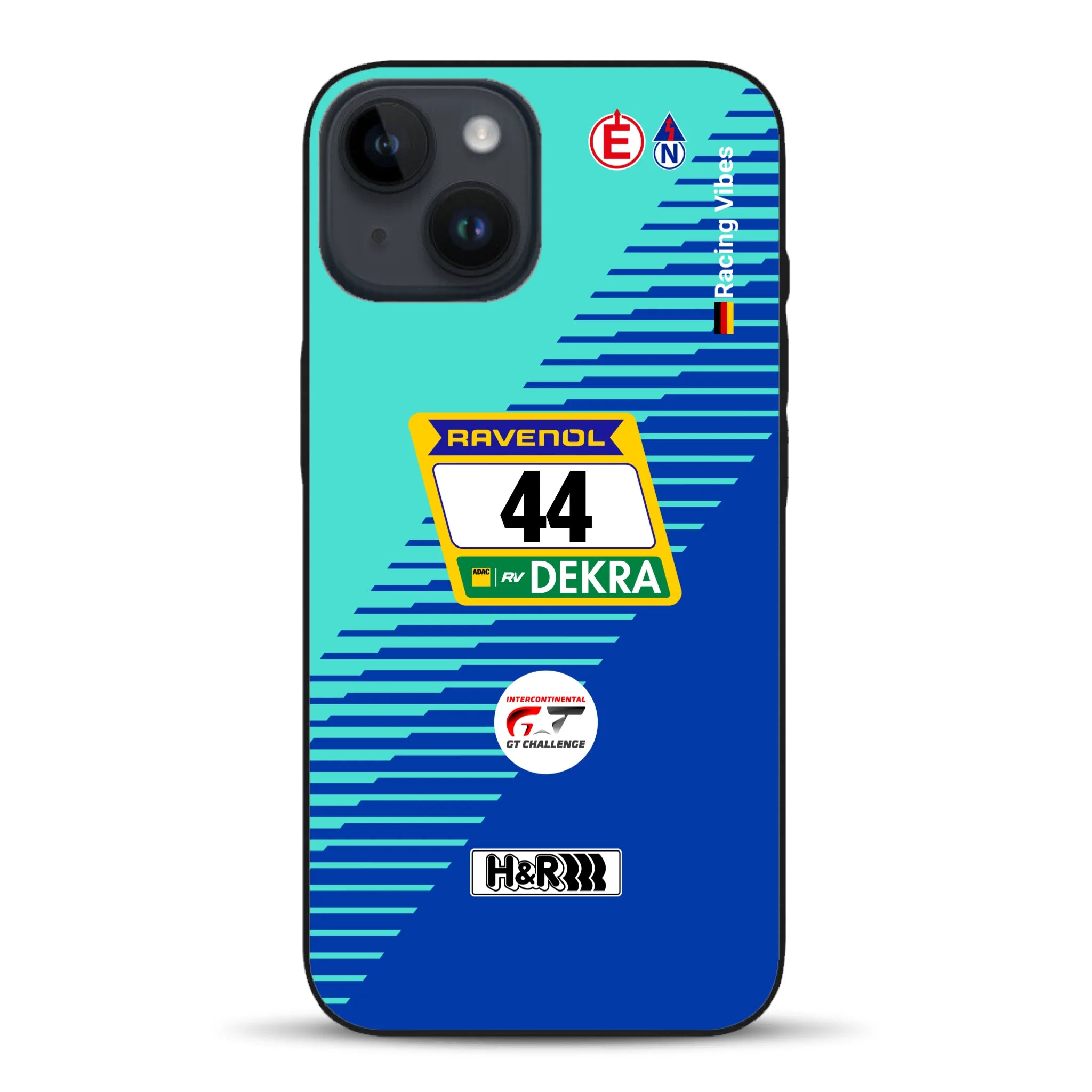 Porsche 911 GT3 R #44 24h Nürburgring Livery - Custodia per cellulare personalizzata per iPhone