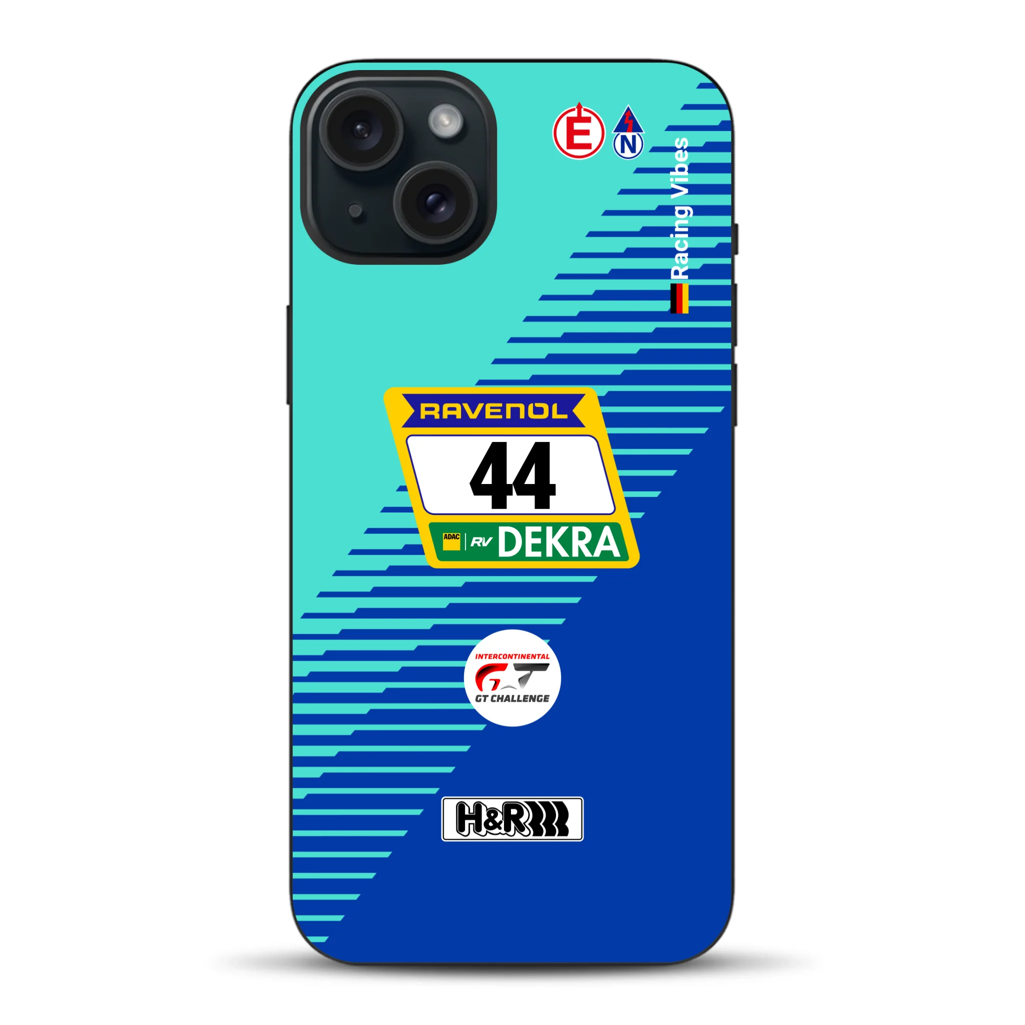 Porsche 911 GT3 R #44 24h Nürburgring Livery - Custodia per cellulare personalizzata per iPhone
