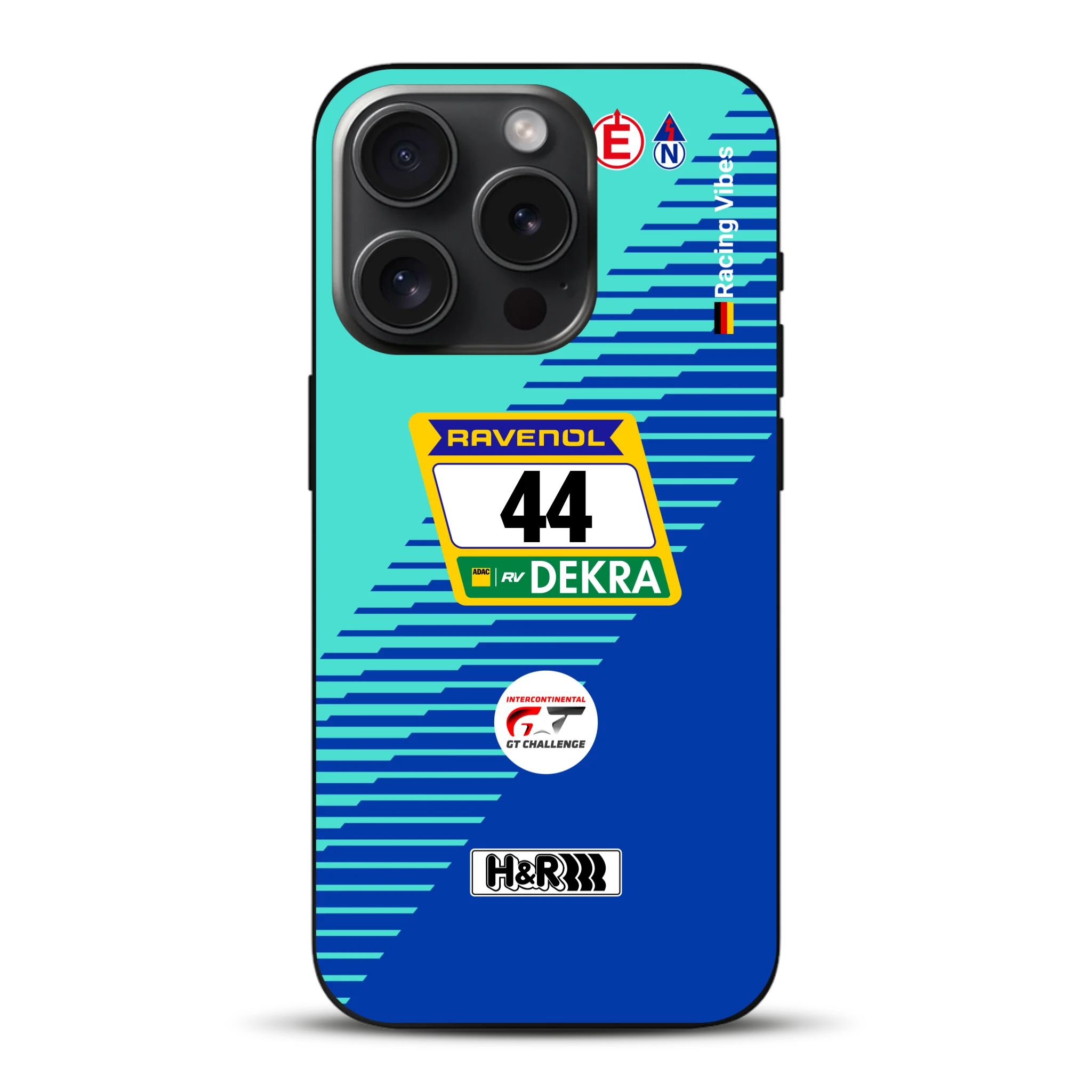 Porsche 911 GT3 R #44 24h Nürburgring Livery - Custodia per cellulare personalizzata per iPhone