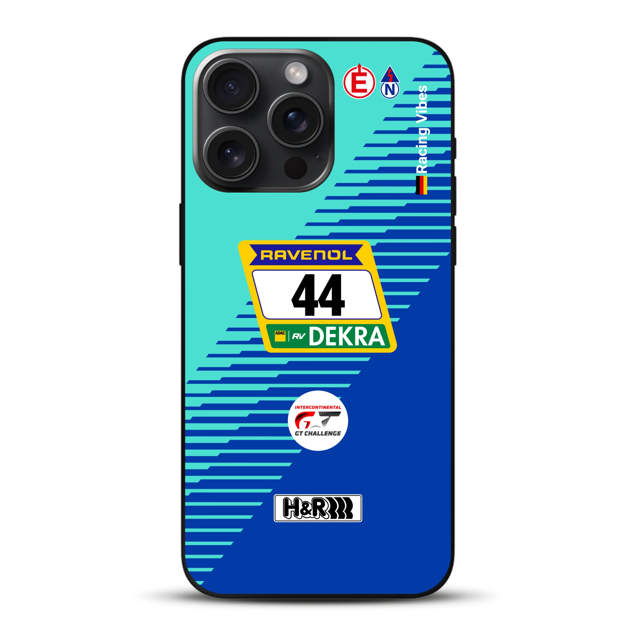 Porsche 911 GT3 R #44 24h Nürburgring Livery - Custodia per cellulare personalizzata per iPhone