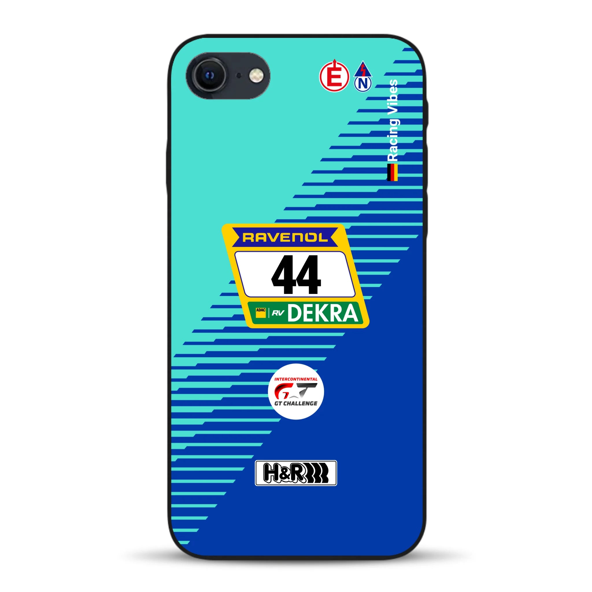 Porsche 911 GT3 R #44 24h Nürburgring Livery - Custodia per cellulare personalizzata per iPhone