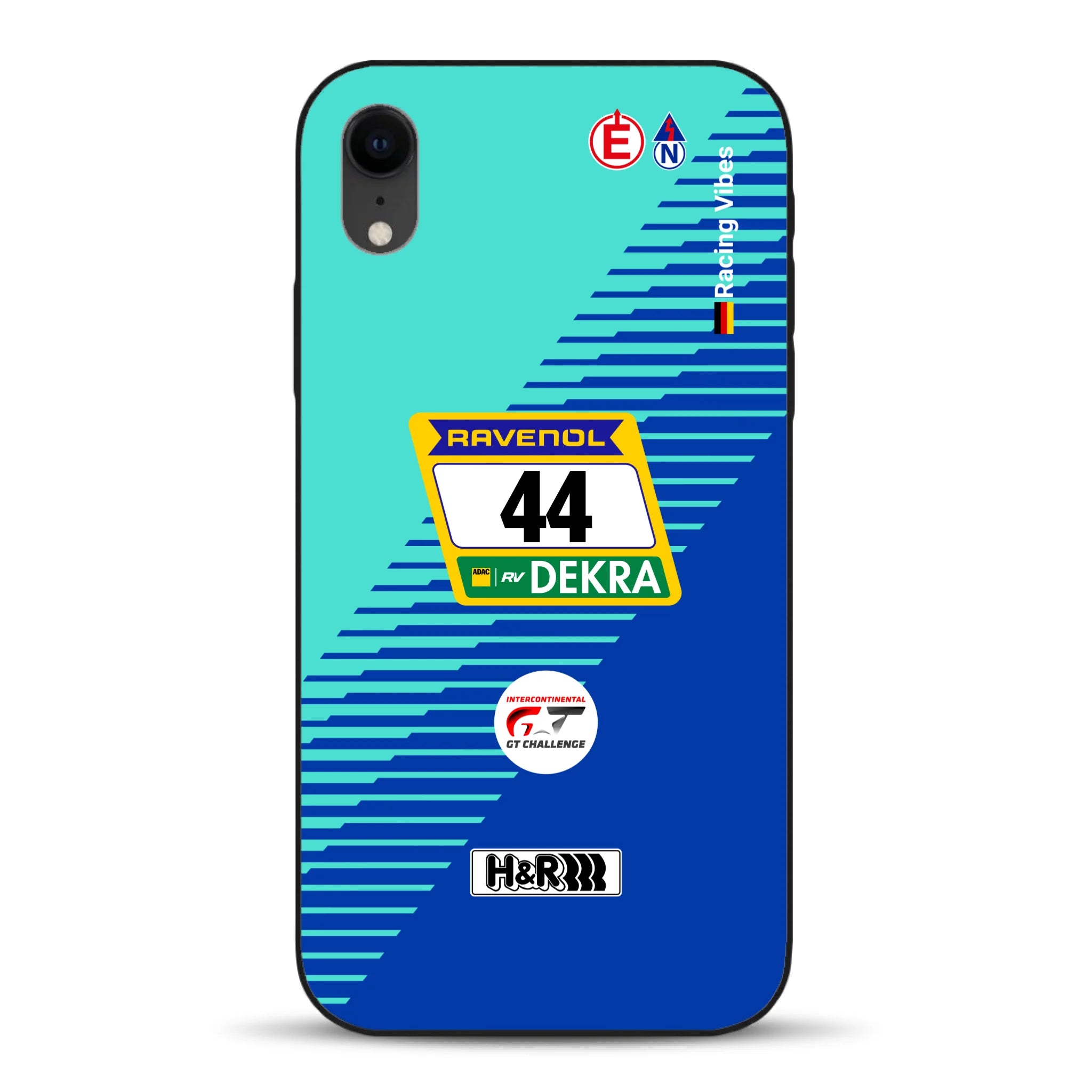Porsche 911 GT3 R #44 24h Nürburgring Livery - Custodia per cellulare personalizzata per iPhone