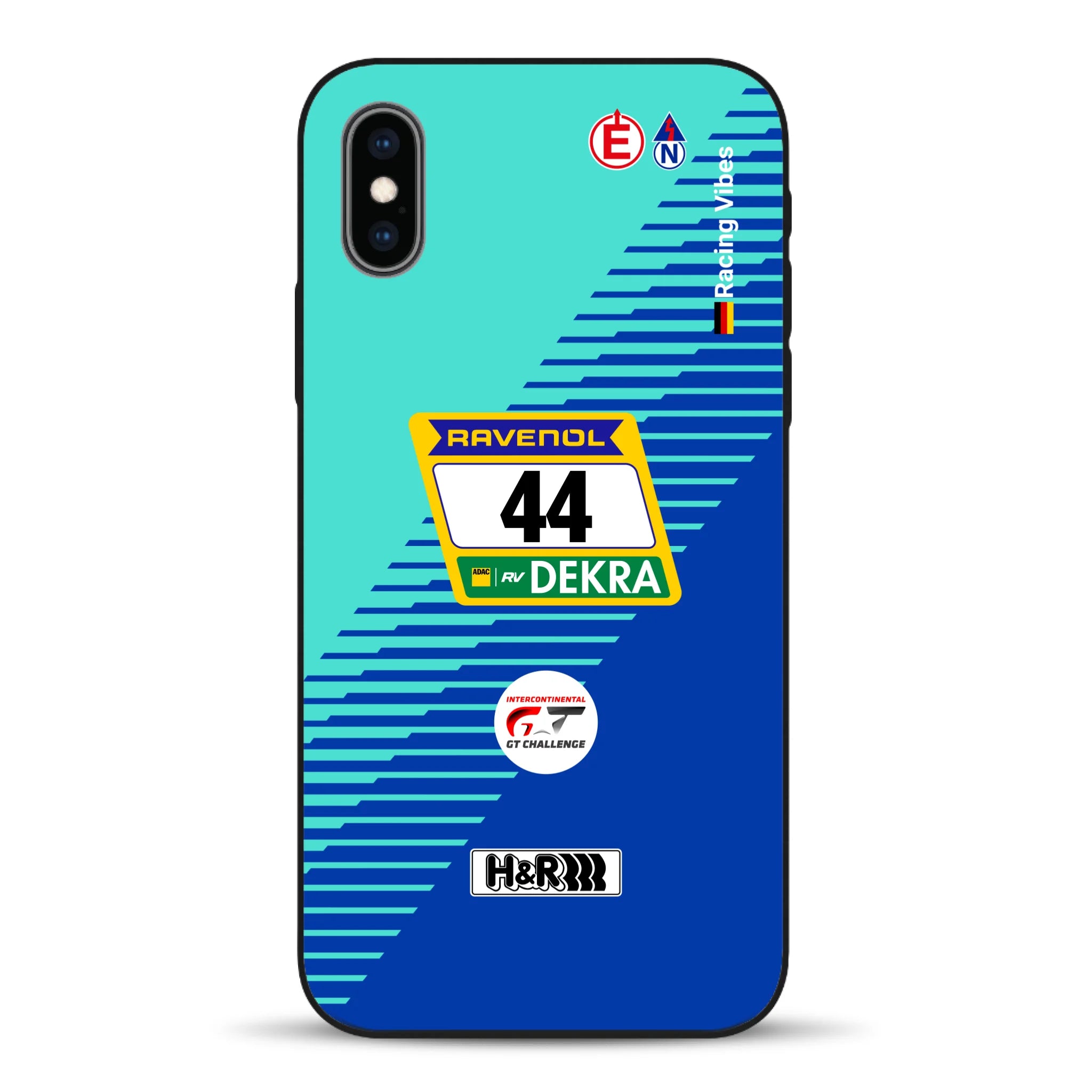 Porsche 911 GT3 R #44 24h Nürburgring Livery - Custodia per cellulare personalizzata per iPhone