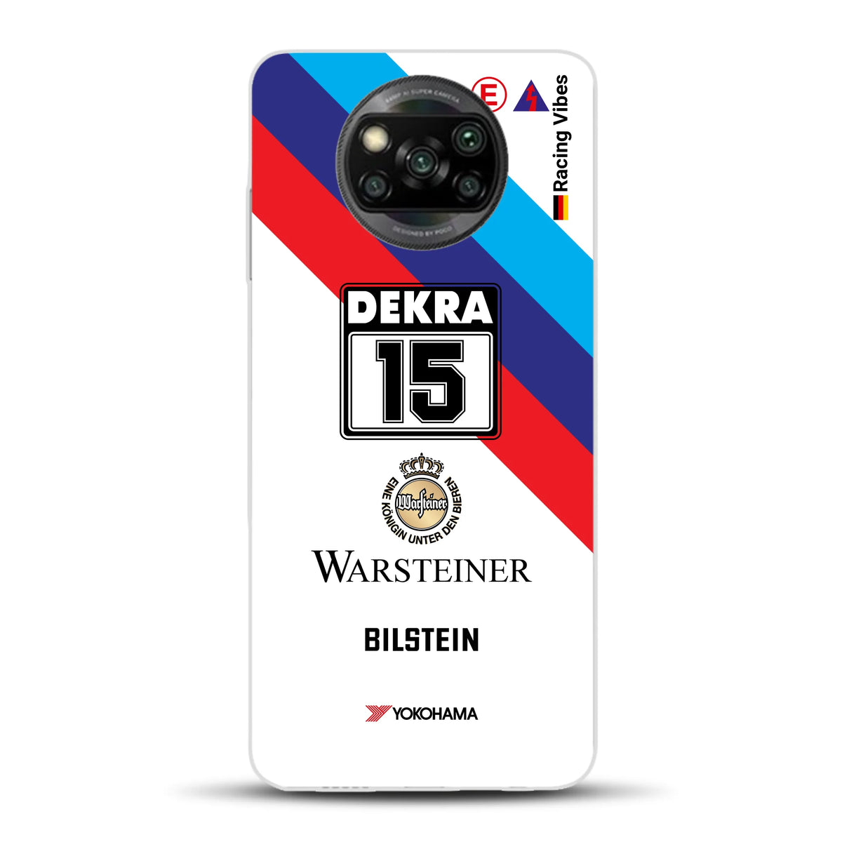 M3 E30 #15 DTM Champion 1989 Livery - Custodia per cellulare personalizzata per Xiaomi