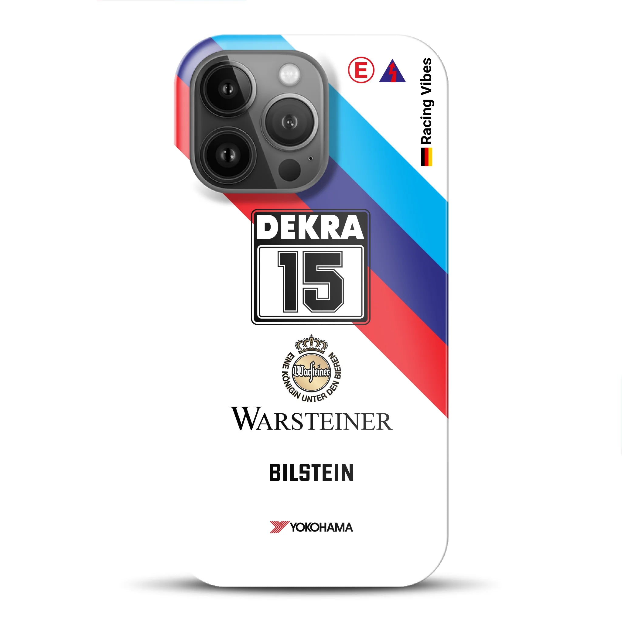M3 E30 #15 DTM Champion 1989 Livery - Individuelle Hardcase Hülle für iPhone