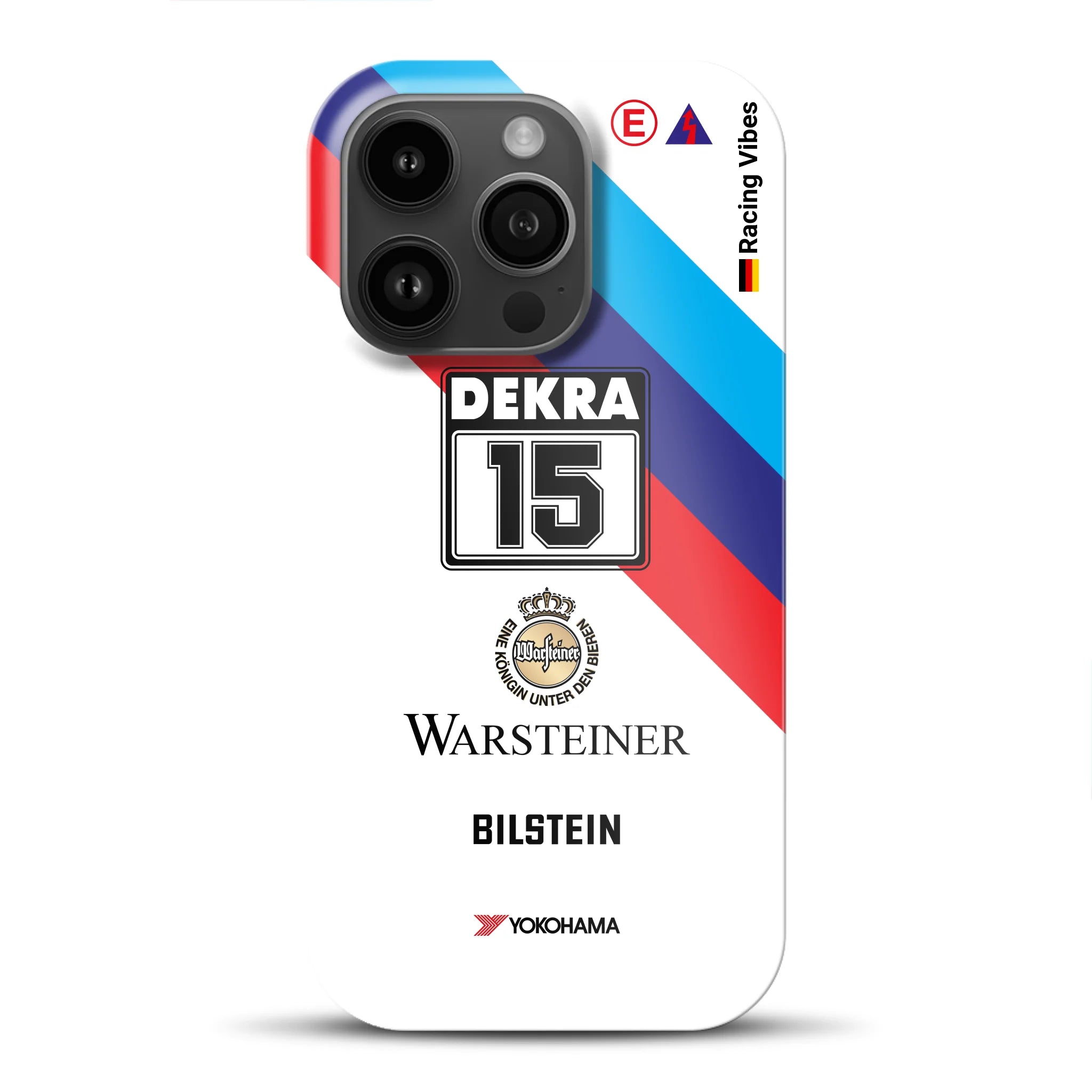 M3 E30 #15 DTM Champion 1989 Livery - Individuelle Hardcase Hülle für iPhone