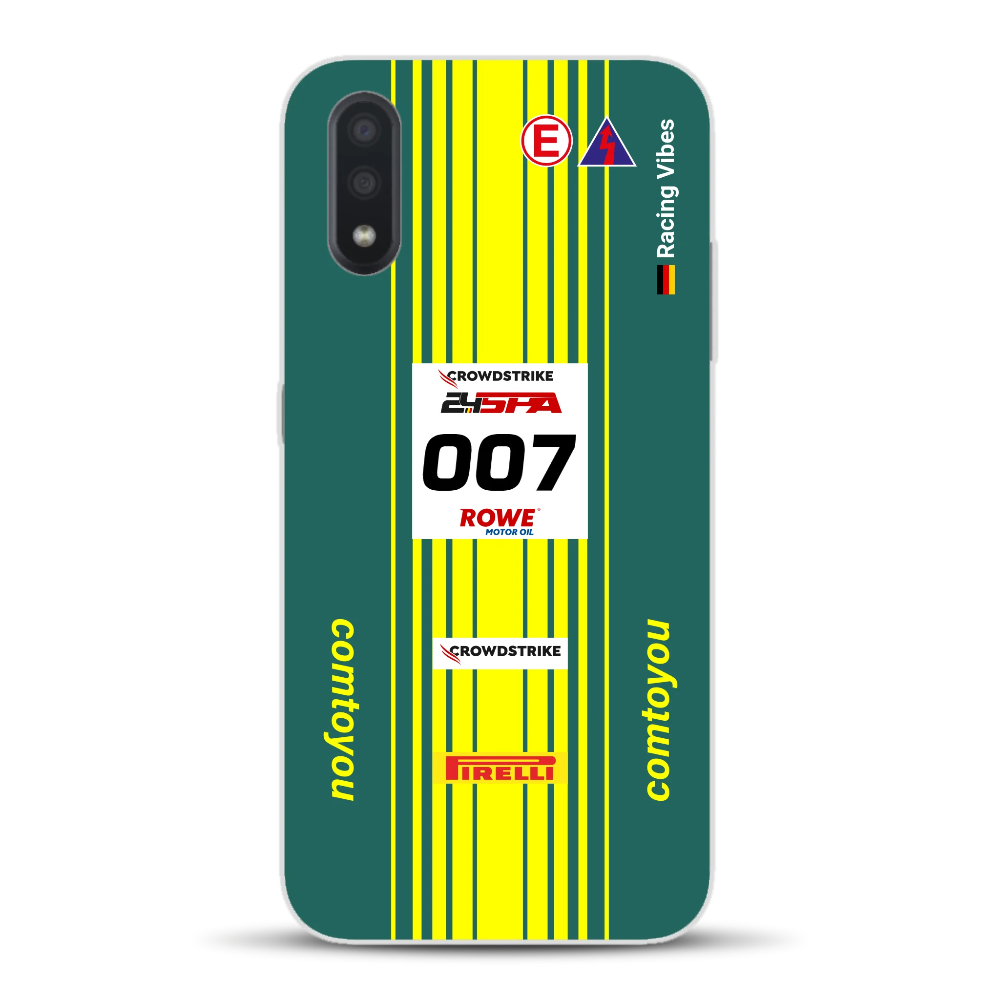 Vantage AMR GT3 Evo #007 Livery - Custom phone case for Samsung