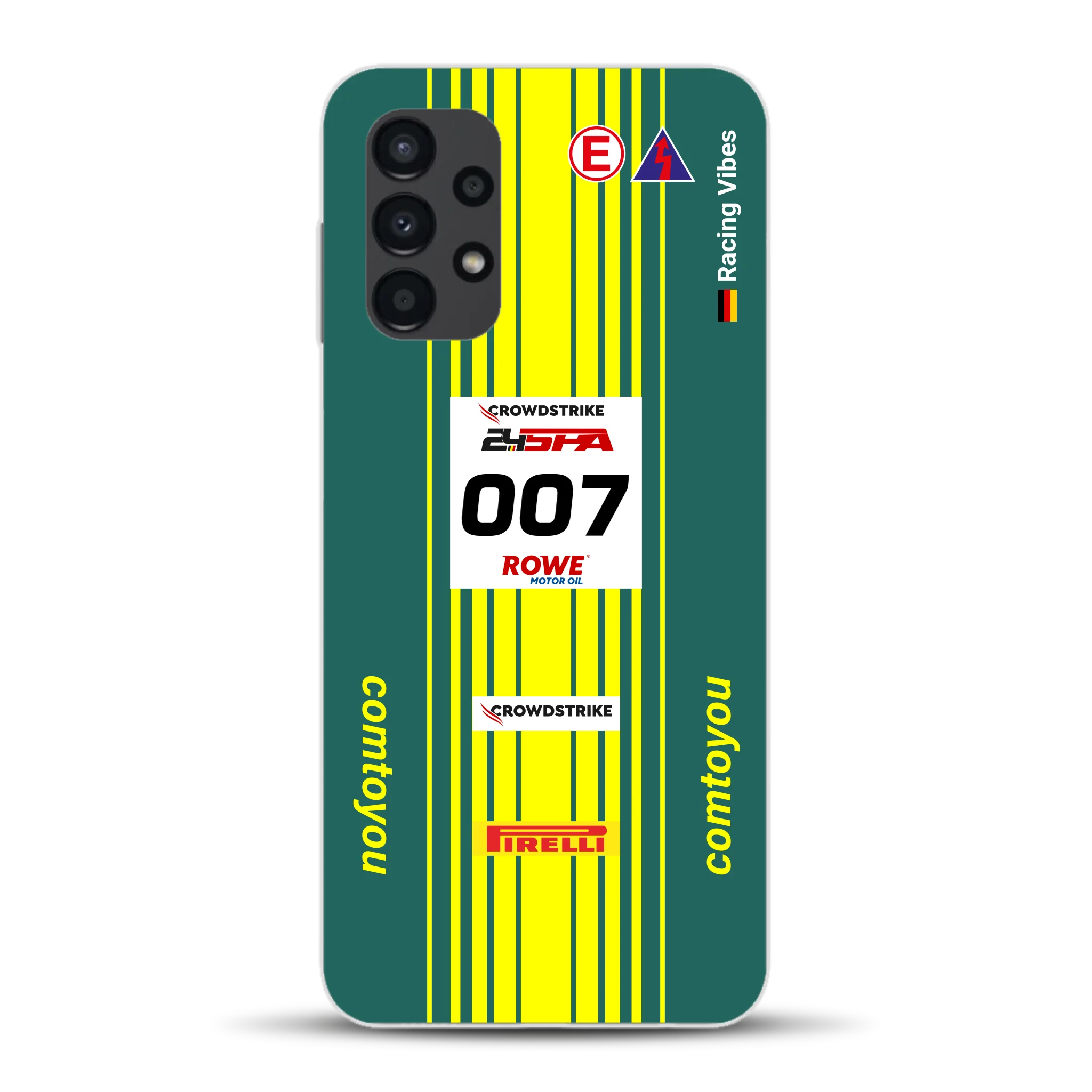 Vantage AMR GT3 Evo #007 Livery - Housse de téléphone portable personnalisée pour Samsung