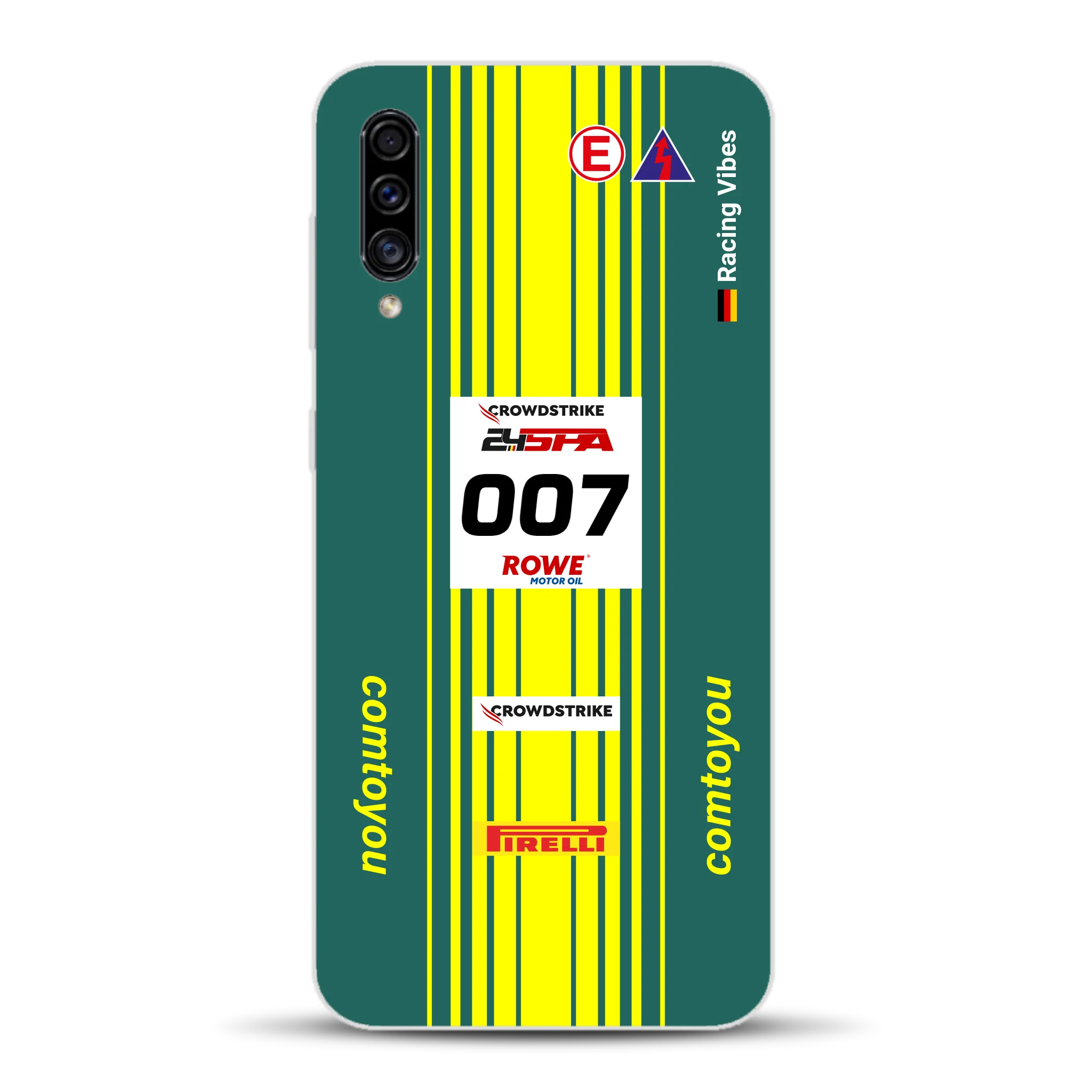 Vantage AMR GT3 Evo #007 Livery - Housse de téléphone portable personnalisée pour Samsung