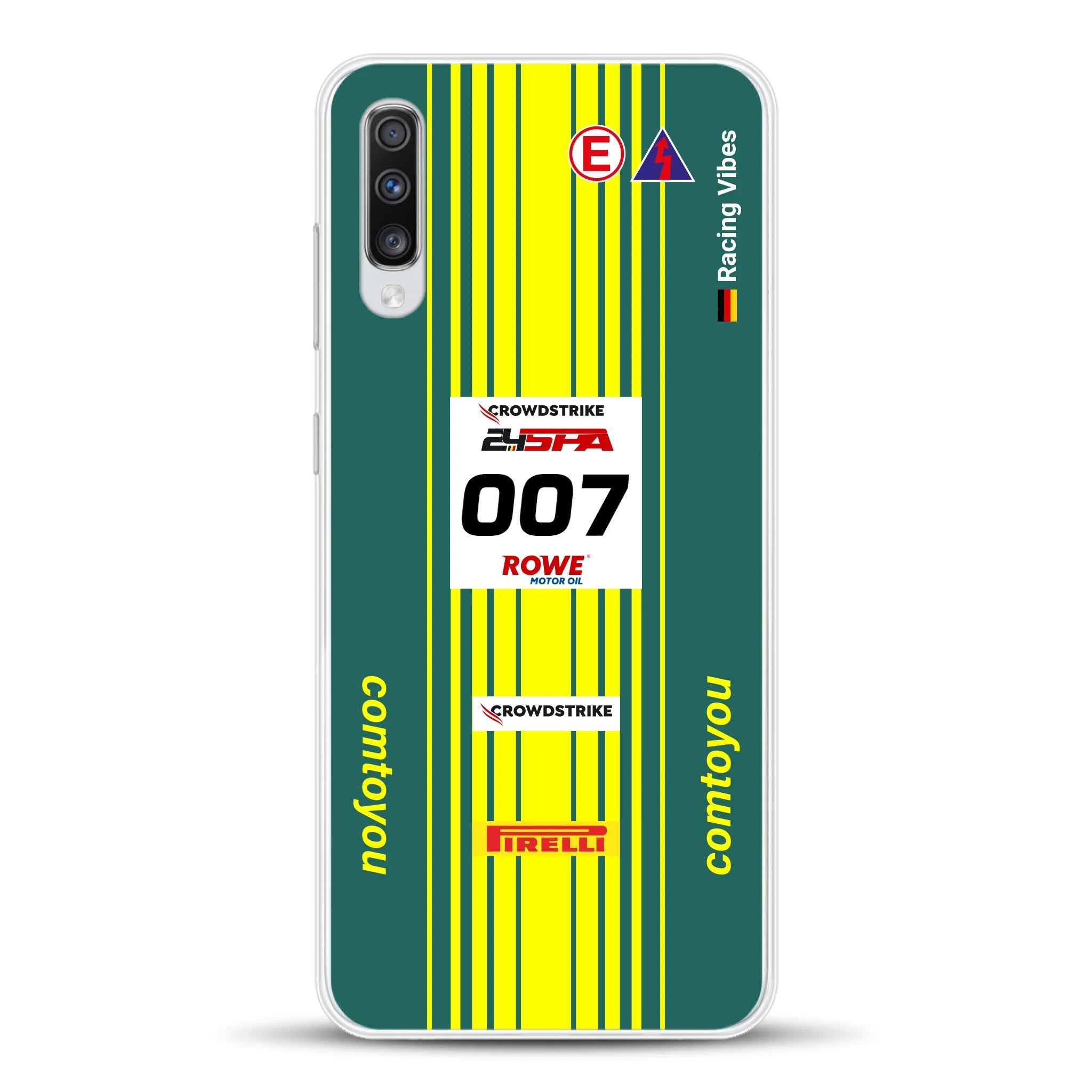 Vantage AMR GT3 Evo #007 Livery - Housse de téléphone portable personnalisée pour Samsung