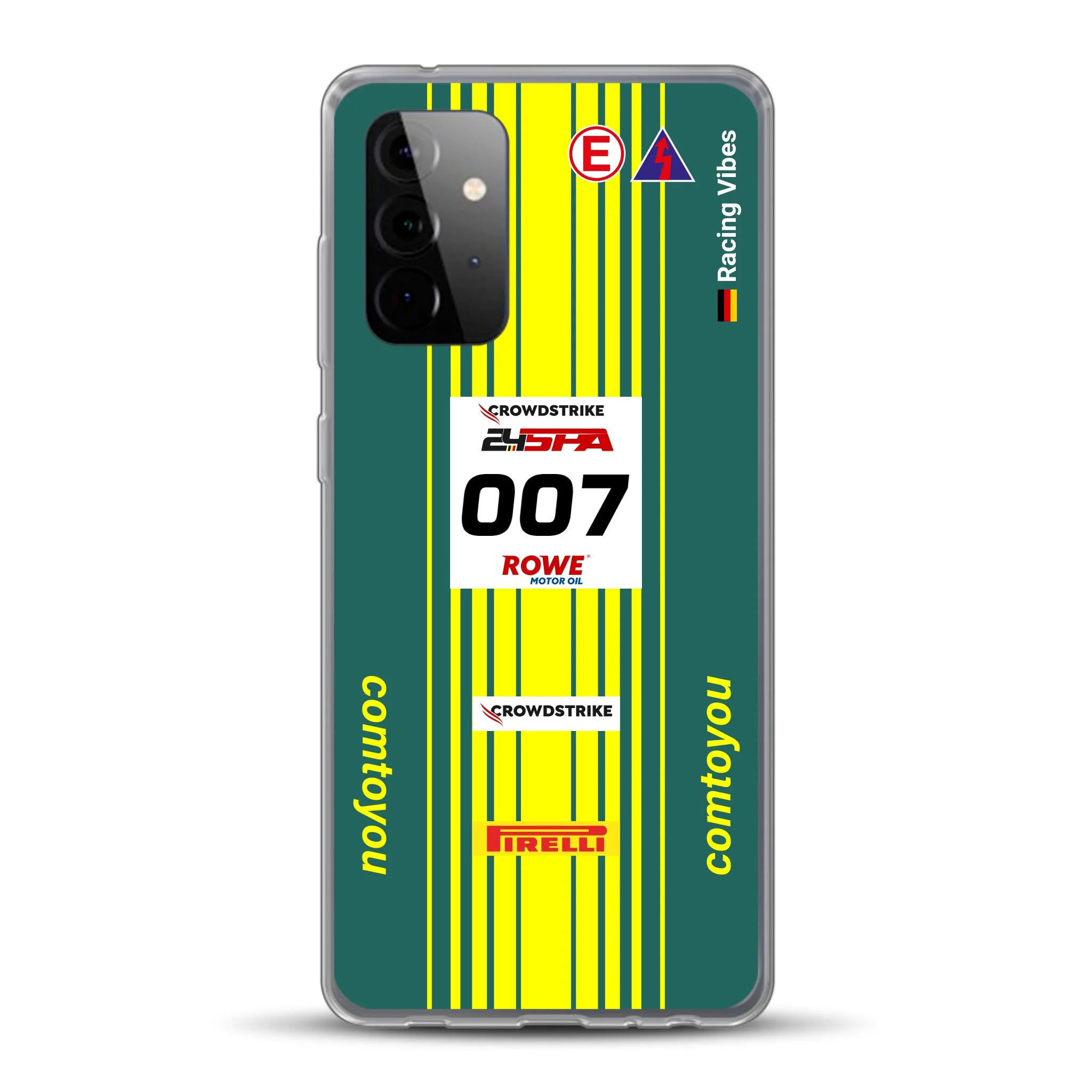 Vantage AMR GT3 Evo #007 Livery - Housse de téléphone portable personnalisée pour Samsung