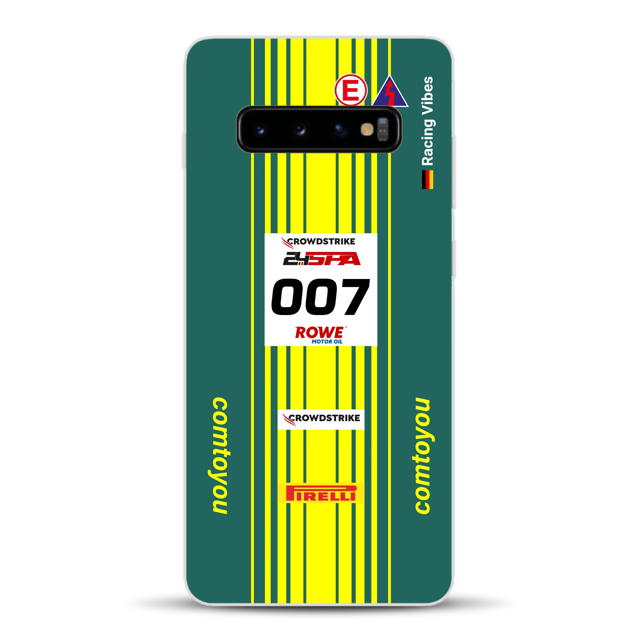 Vantage AMR GT3 Evo #007 Livery - Housse de téléphone portable personnalisée pour Samsung